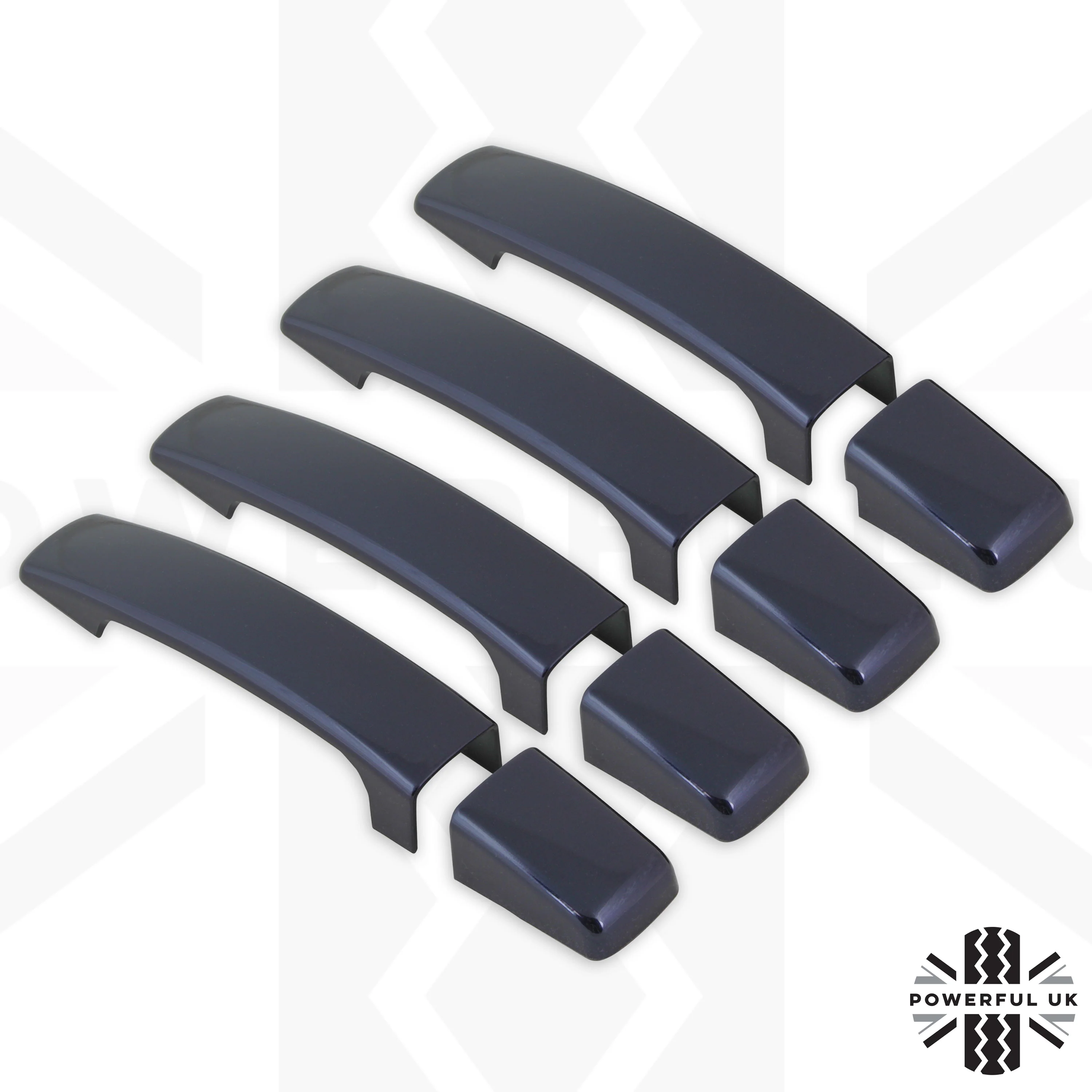 Door Handle Covers for Range Rover Sport L320 fitted with 1 pc Handles  - Buckingham Blue - Image 5