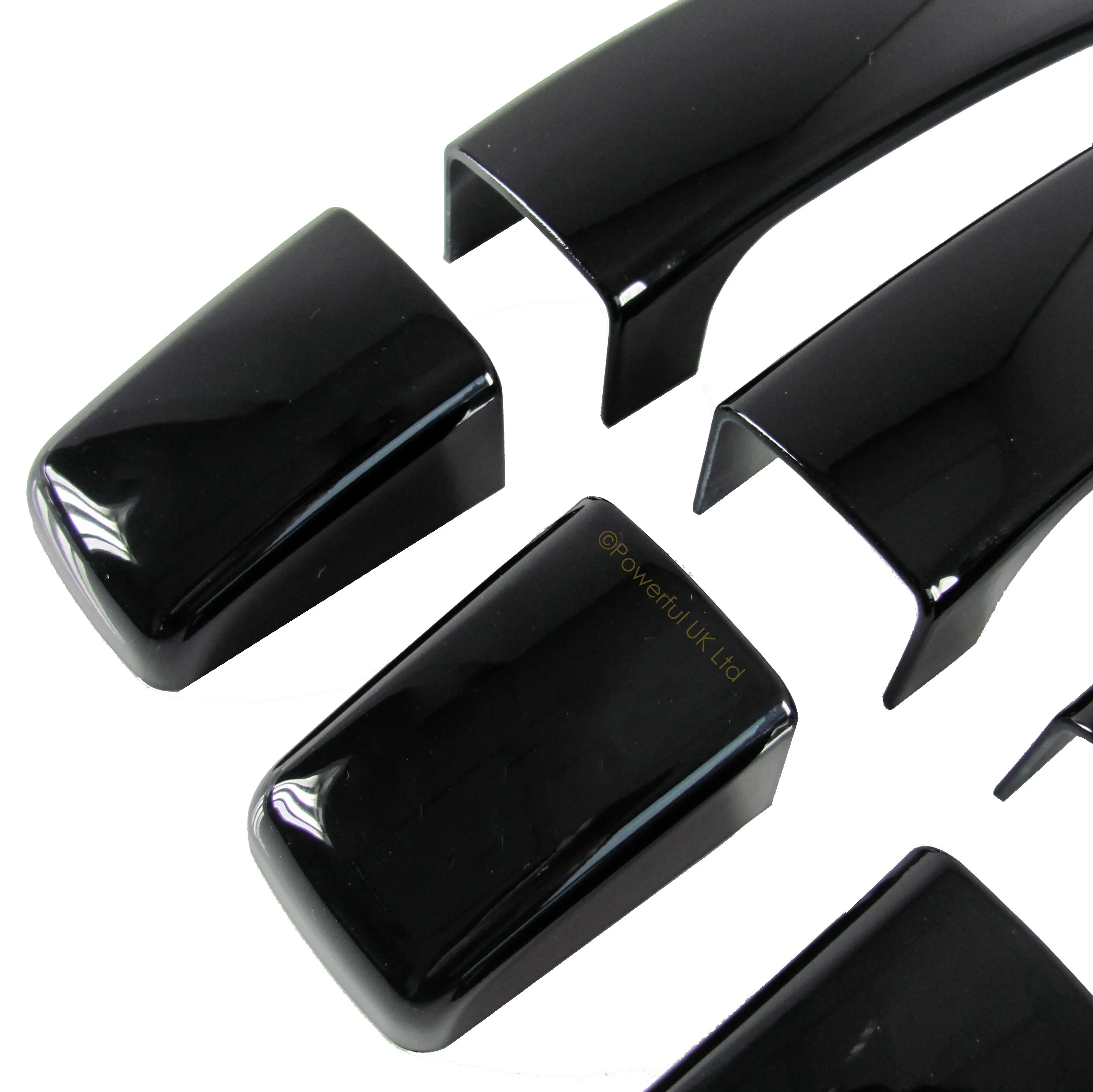 Door Handle Covers for Range Rover Sport L320 fitted with 1 pc Handles - Gloss Black - Image 3