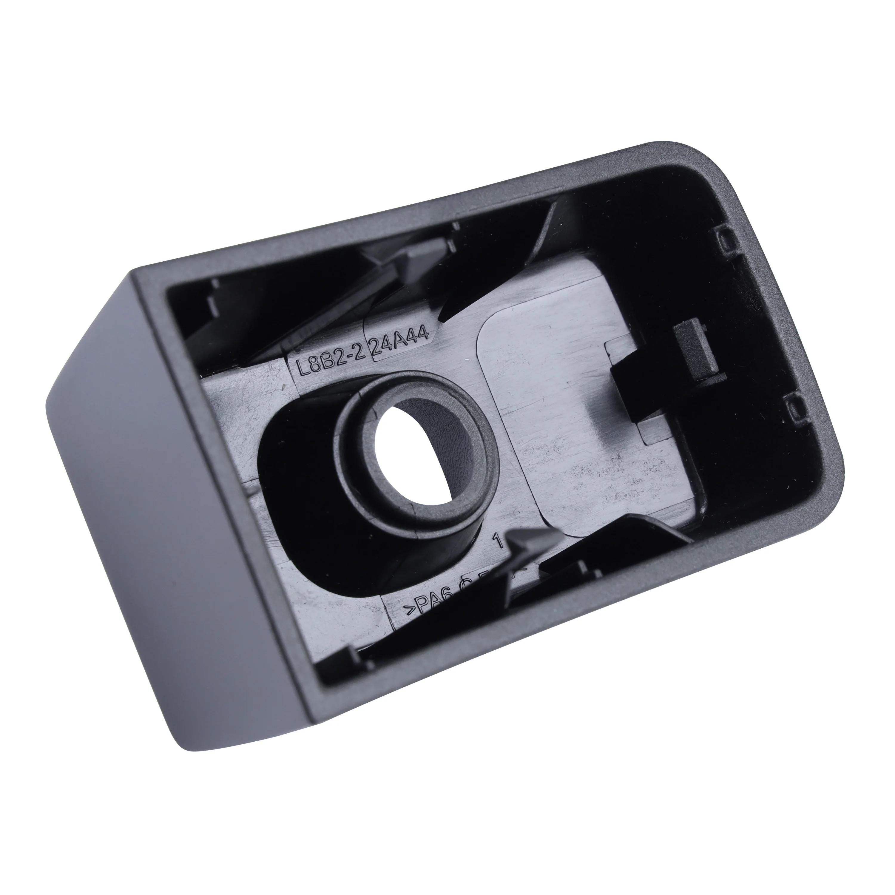 Door Handle End Piece for Land Rover Defender L663 - Textured Black - WITH Key Hole - Image 6