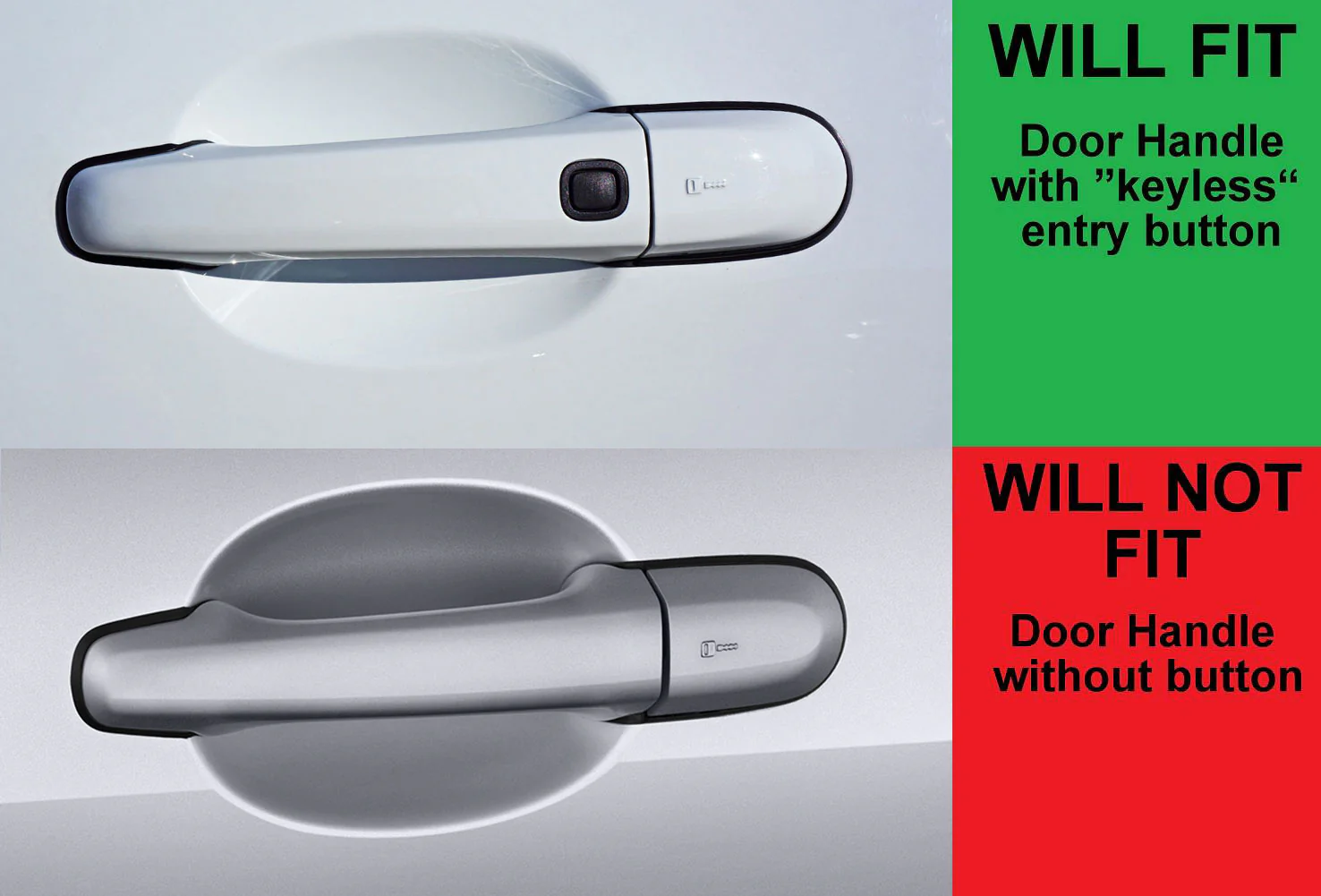 Door Handle Rubber Button - Keyless Entry Models - for Jaguar XF / XK - Image 5
