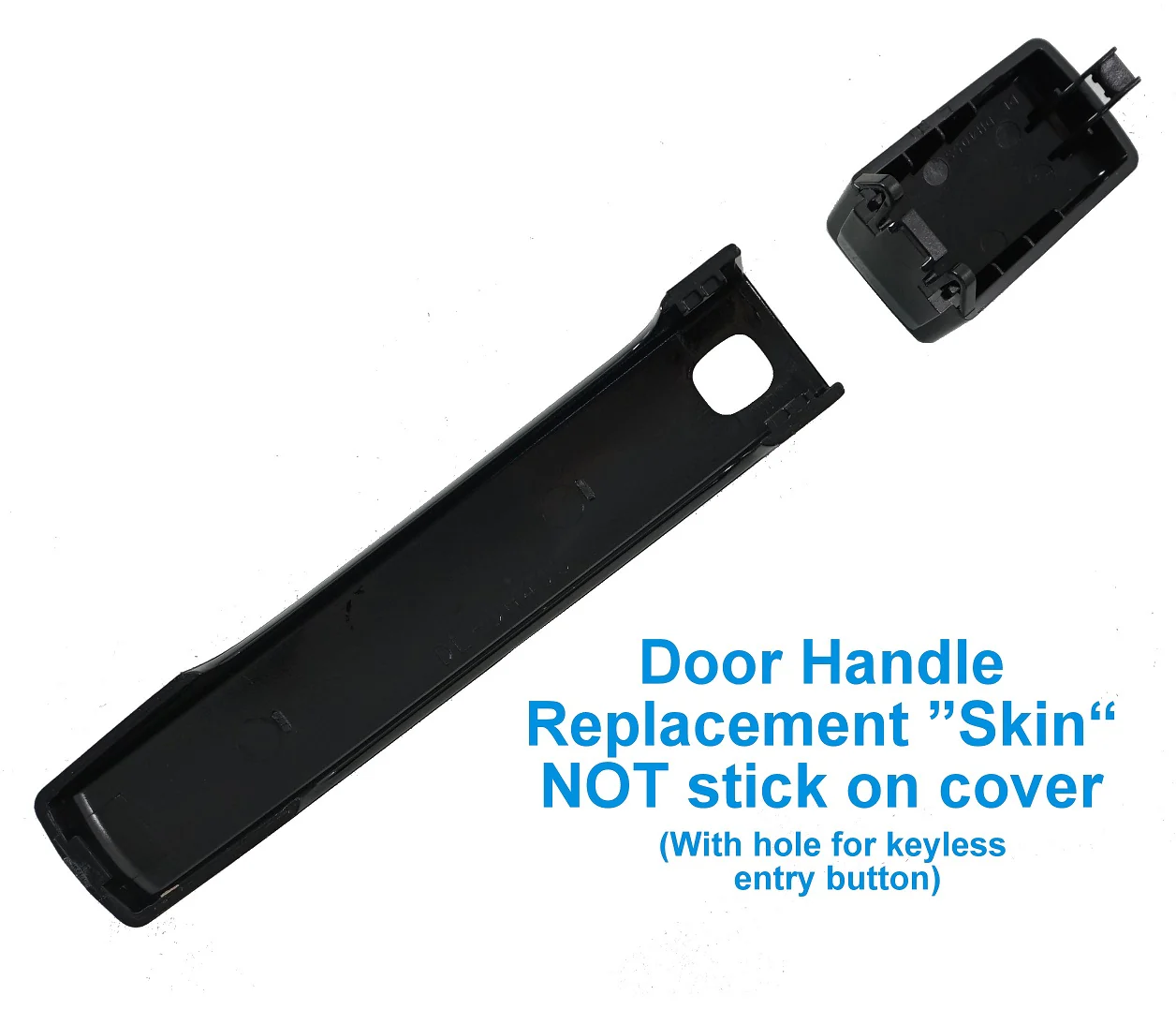 Door Handle 'Skins' for Range Rover Sport L320 2010-13 (with hole for button) - Stornoway Grey - Image 7