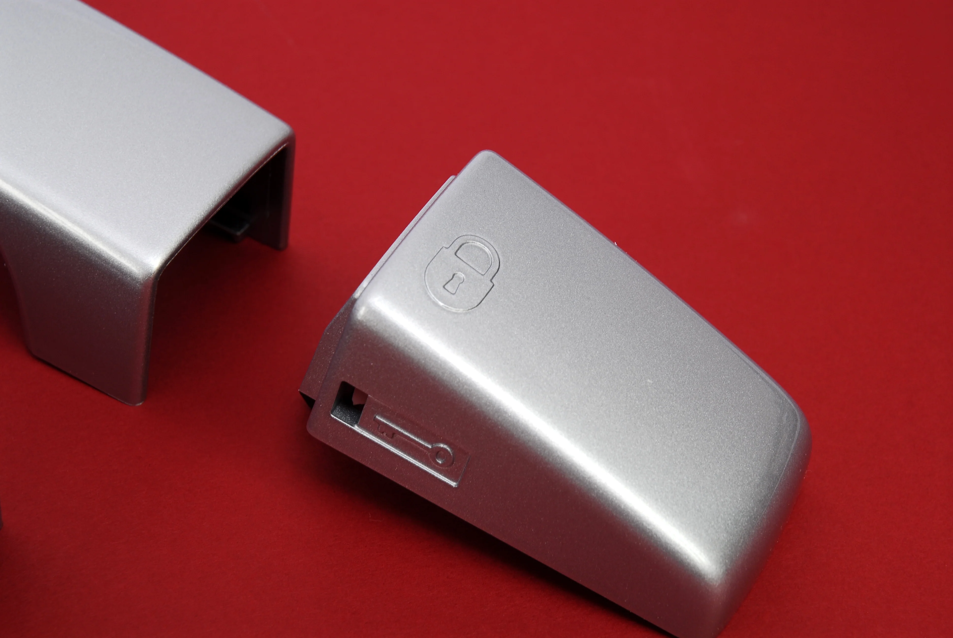 Door Handle "Skins" for Range Rover Sport L320 fitted with 2 pc Handle - Zermatt Silver - Image 5