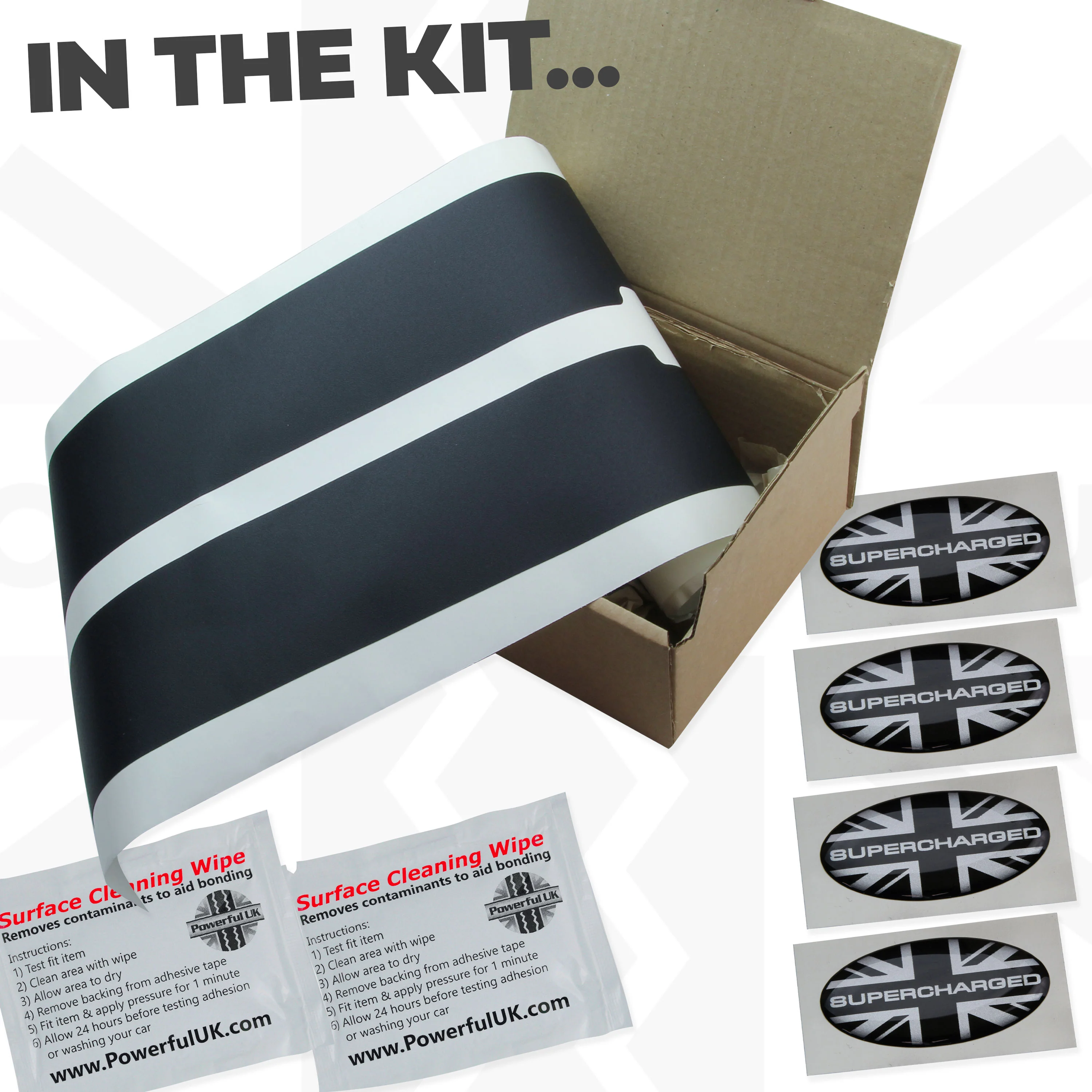 Door Sill Vinyl Cover & Badge Set for Land Rover Discovery 3 & 4 - Image 6