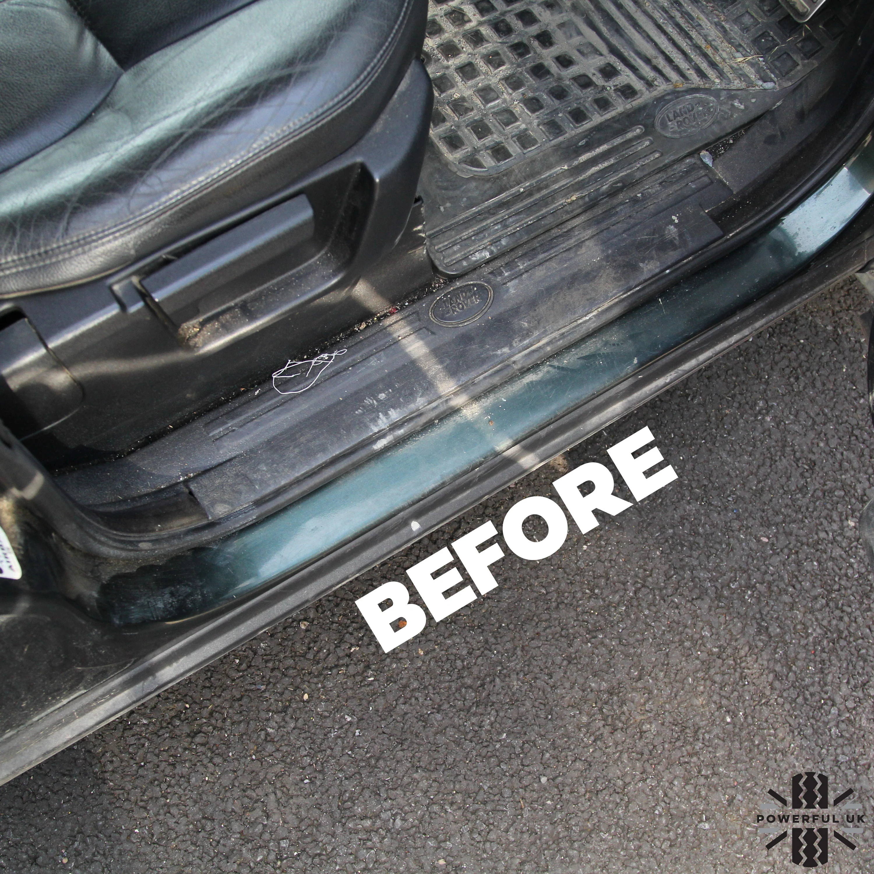 Door Sill Vinyl Cover & Badge Set for Land Rover Discovery 3 & 4 - Image 8