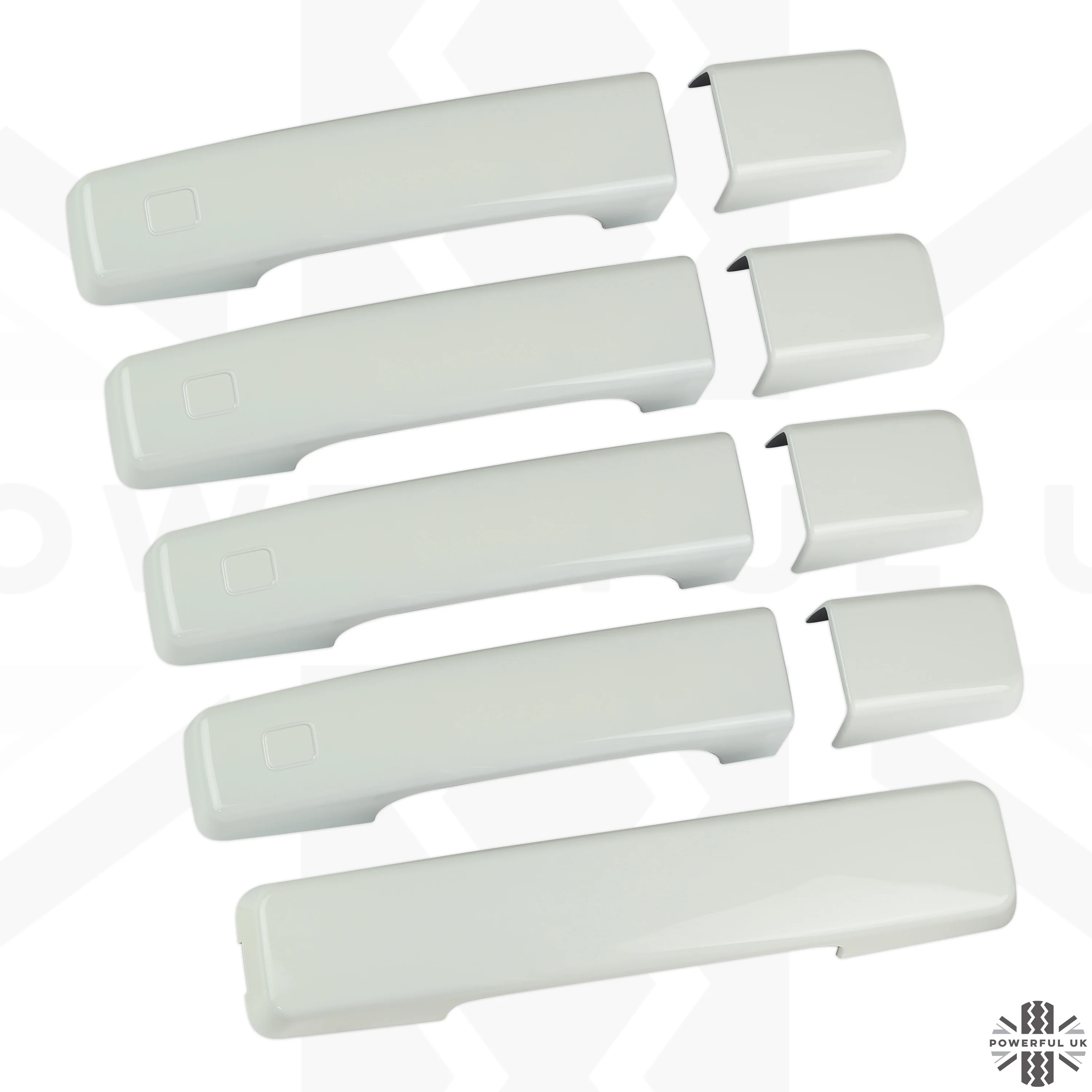 Door & Tailgate Handle Covers - Fuji White - for Land Rover Defender L663 (110/130) - Image 3