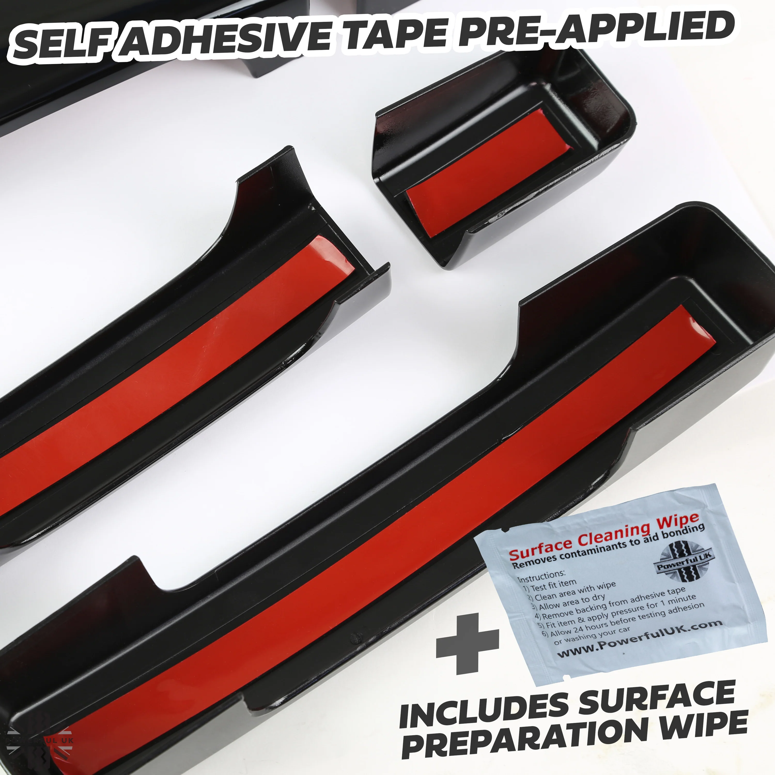Door & Tailgate Handle Covers - Santorini Black - for Land Rover Defender L663 (110/130) - Image 8