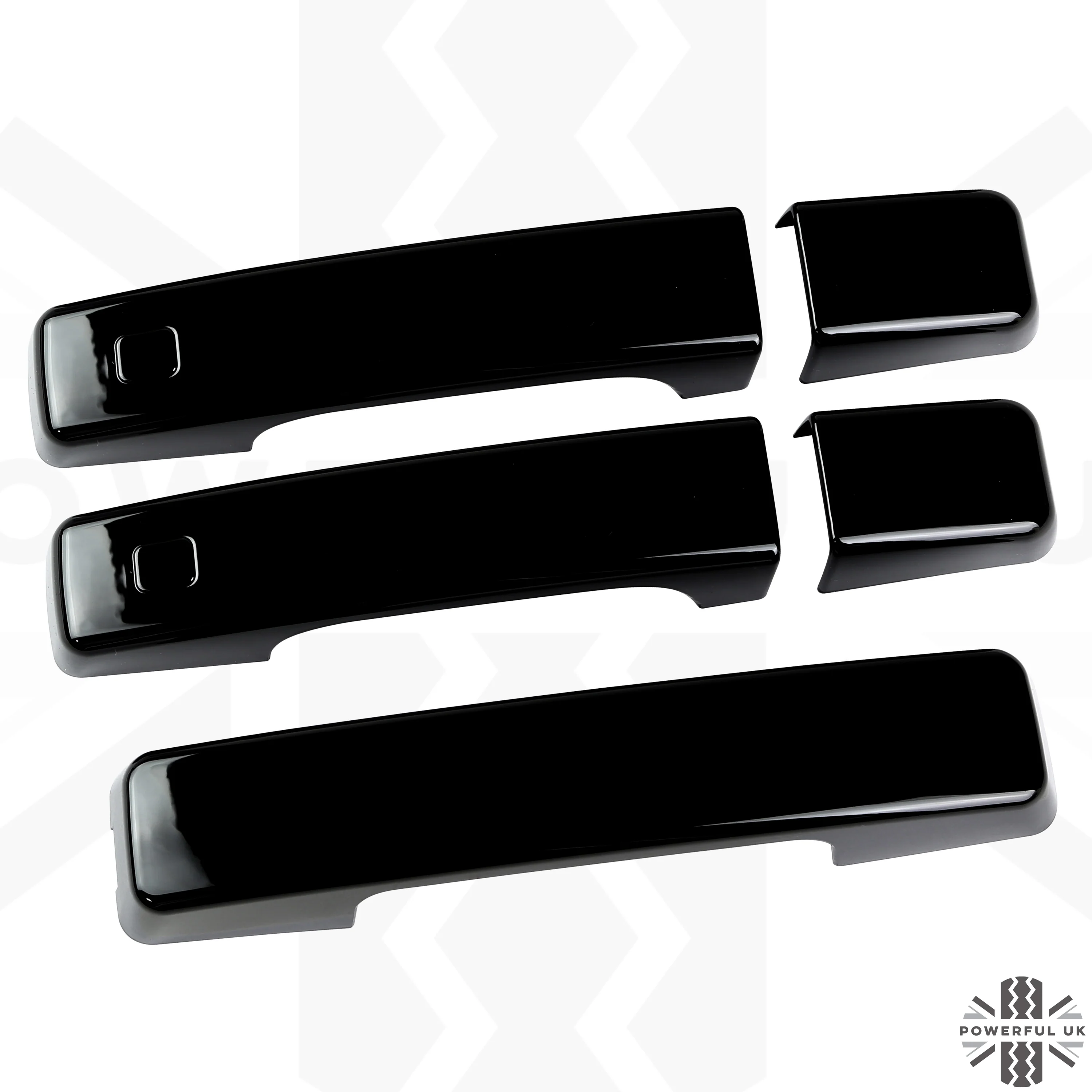 Door & Tailgate Handle Covers - Santorini Black - for Land Rover Defender L663 (90 model) - Image 3