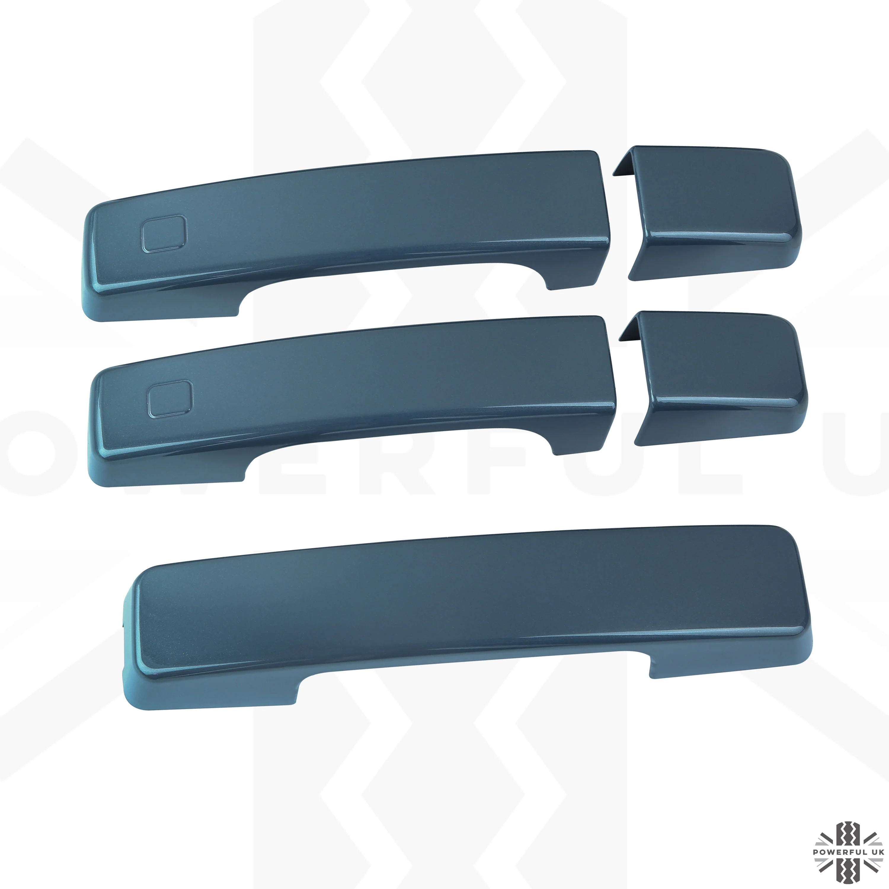 Door & Tailgate Handle Covers - Tasman Blue - for Land Rover Defender L663 (90 model) - Image 3