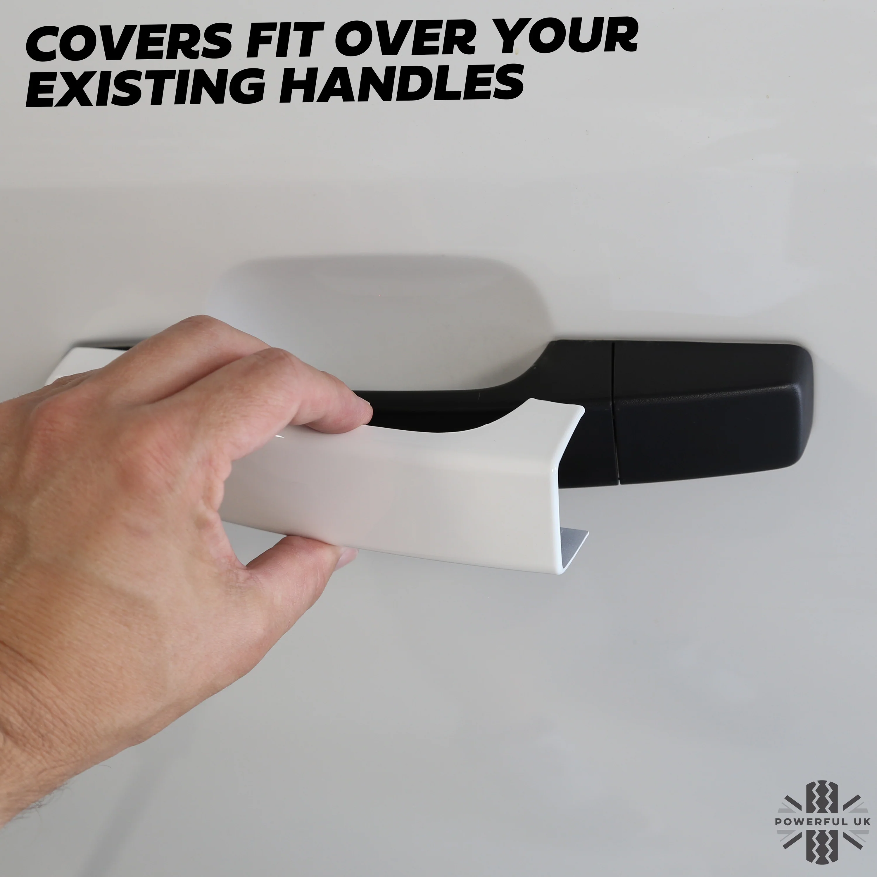Door & Tailgate Handle Covers with Keyless - Gloss Black - for Land Rover Defender L663 (110/130) - Image 2