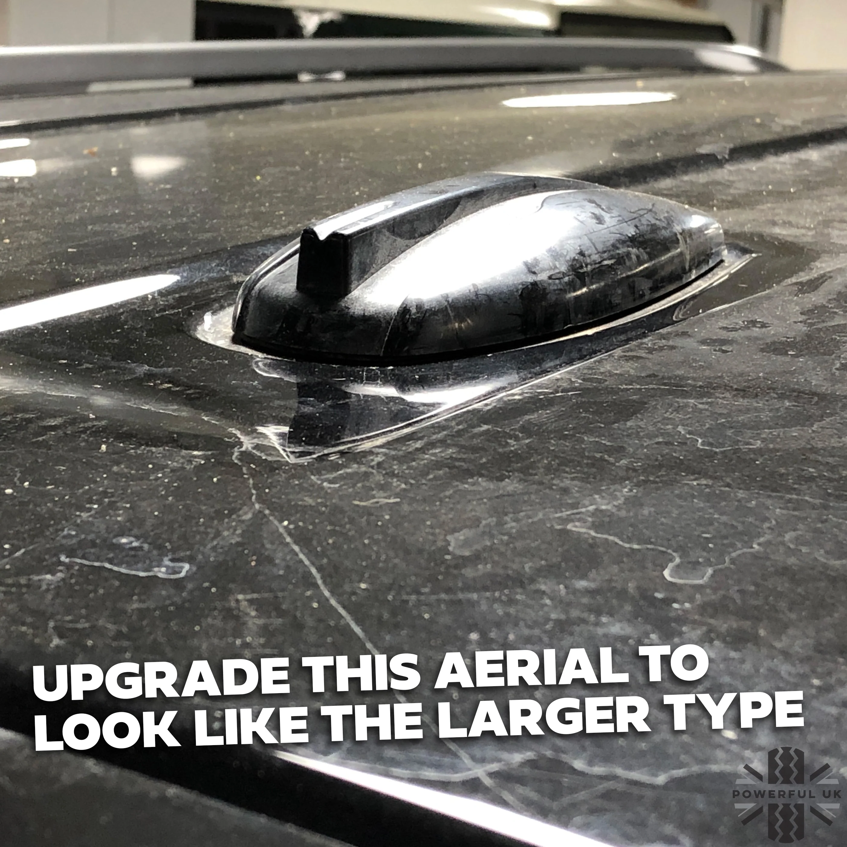 Dummy Aerial Cover for Range Rover Sport L494 (2014-17) - Gloss Black - Image 6