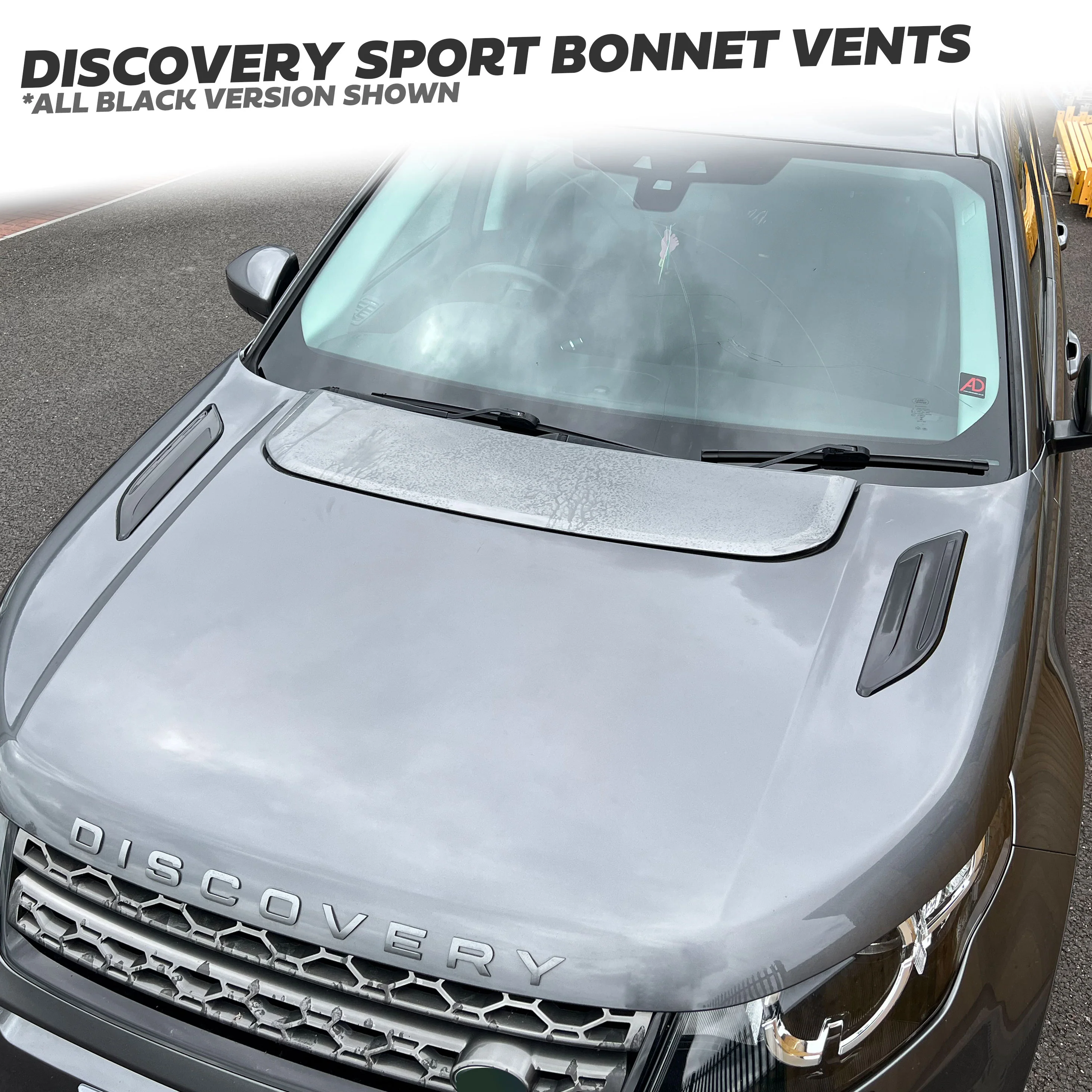Dummy Bonnet Vents 'All Gloss Black' for Land Rover Discovery Sport - Image 3
