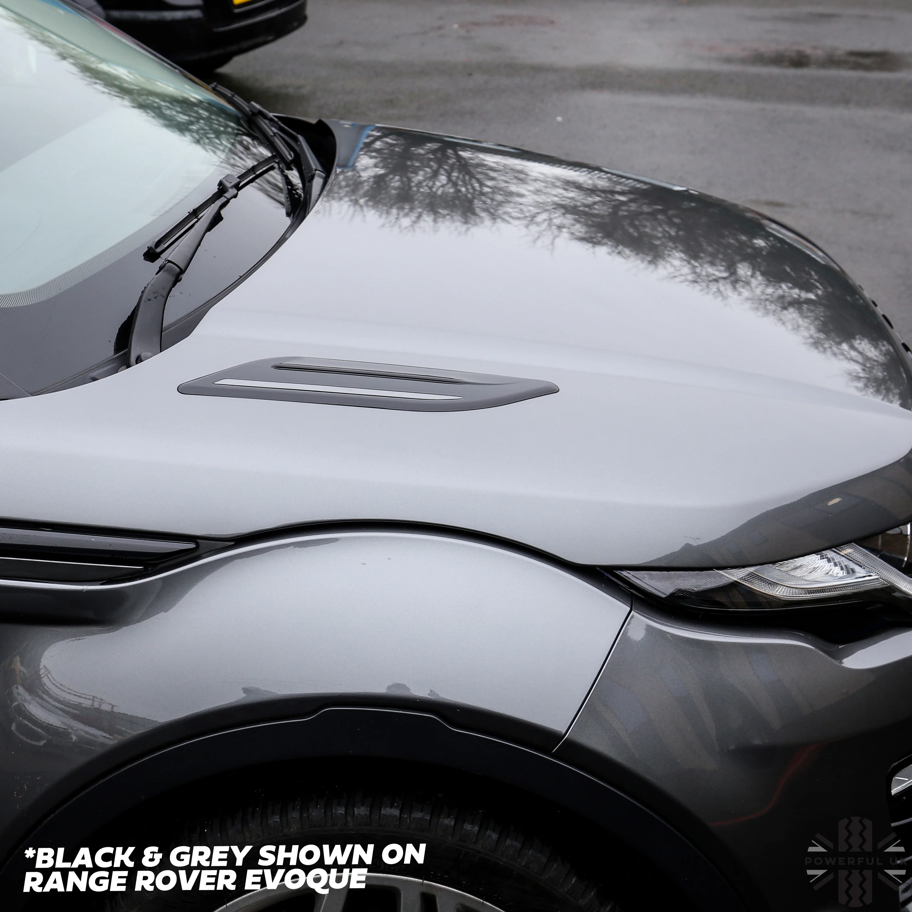 Dummy Bonnet Vents 'All Gloss Black' for Range Rover Velar - Image 3