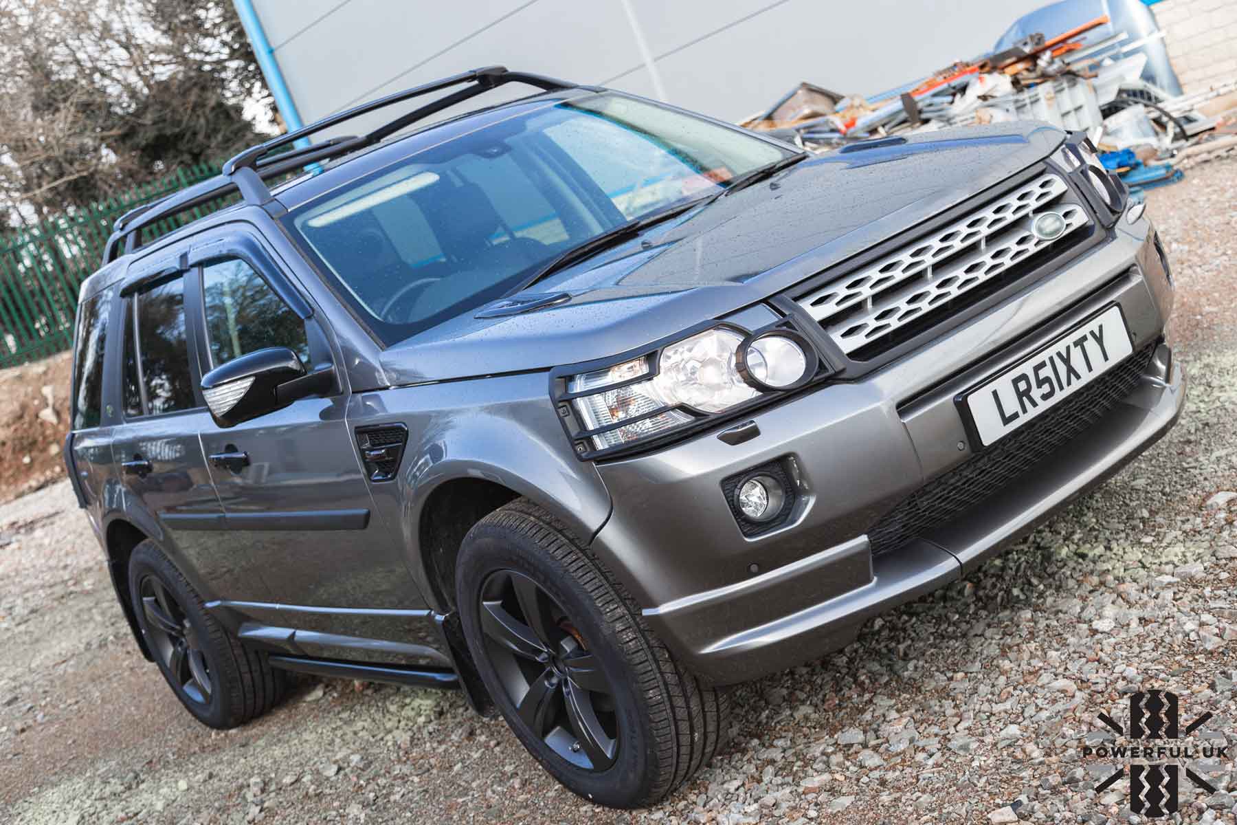 Dummy Bonnet Vents - Black for Land Rover Freelander 2 - Image 5