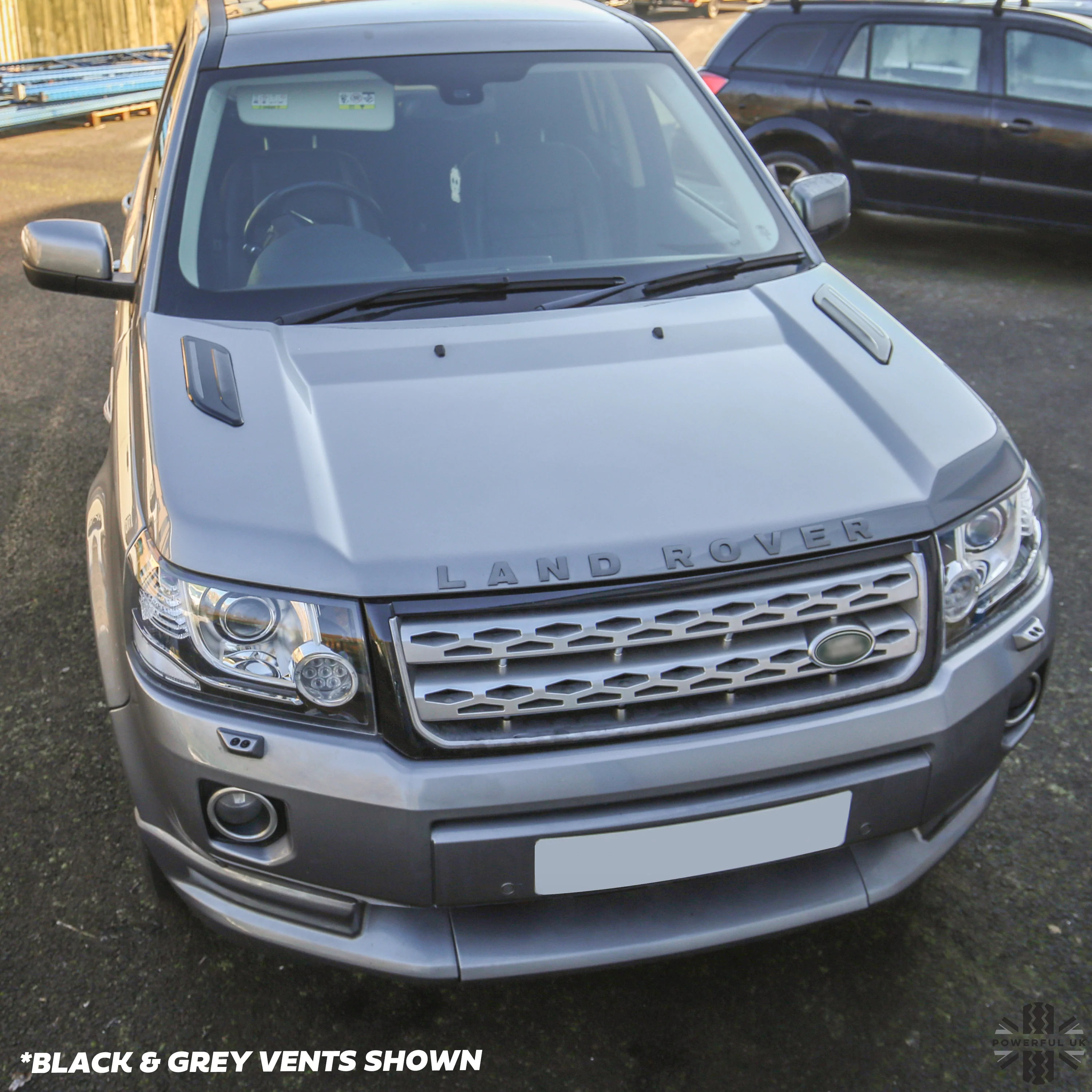 Dummy Bonnet Vents (Type 2) - 'All Gloss Black' for Land Rover Freelander 2 - Image 5