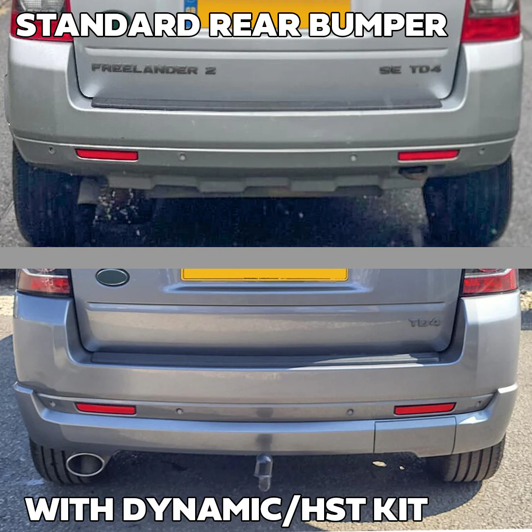 Dynamic Rear Bumper Valance for Land Rover Freelander 2 - Gloss Black - Image 7