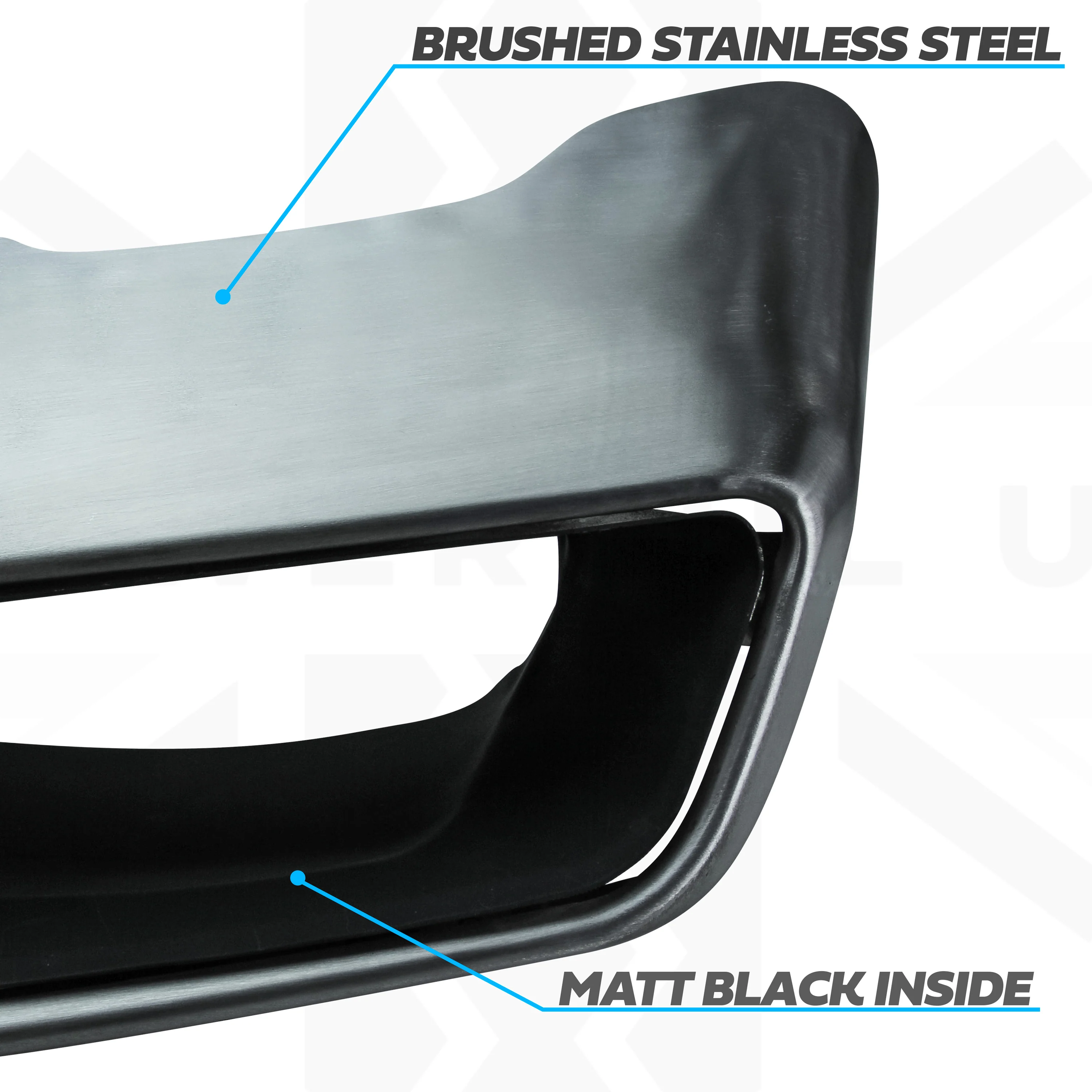 Exhaust Finishers for Range Rover Sport L494 2018+ - Stainless Steel - Image 3