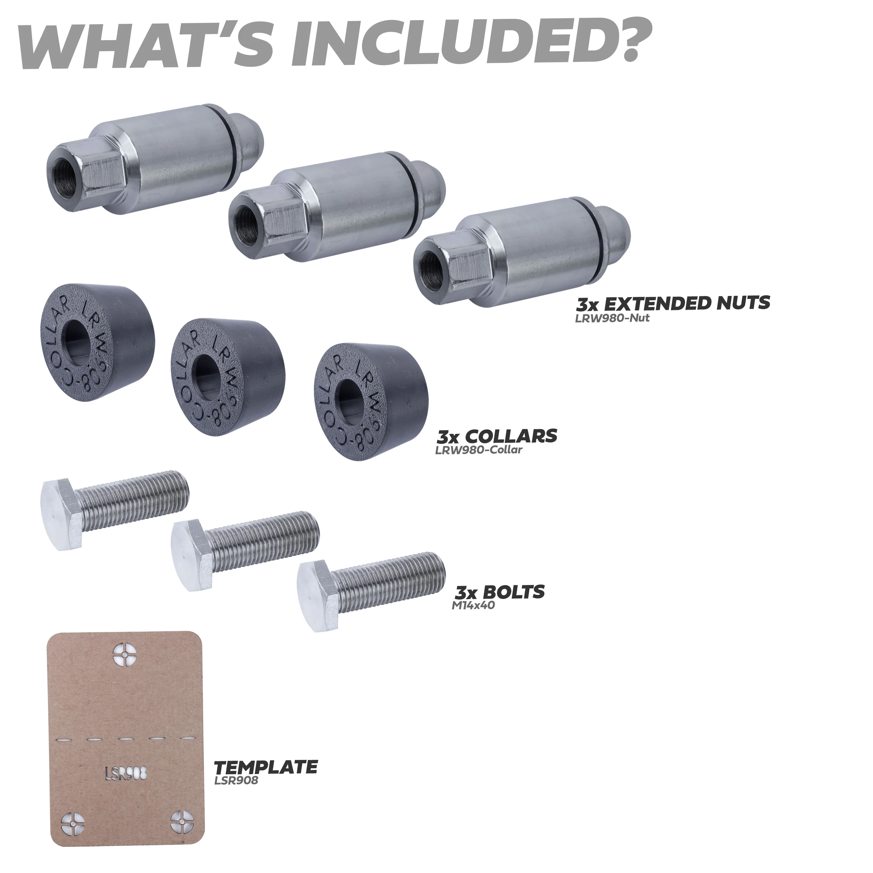 Extended Wheel Nut Kit for Land Rover Defender L663 - Image 5