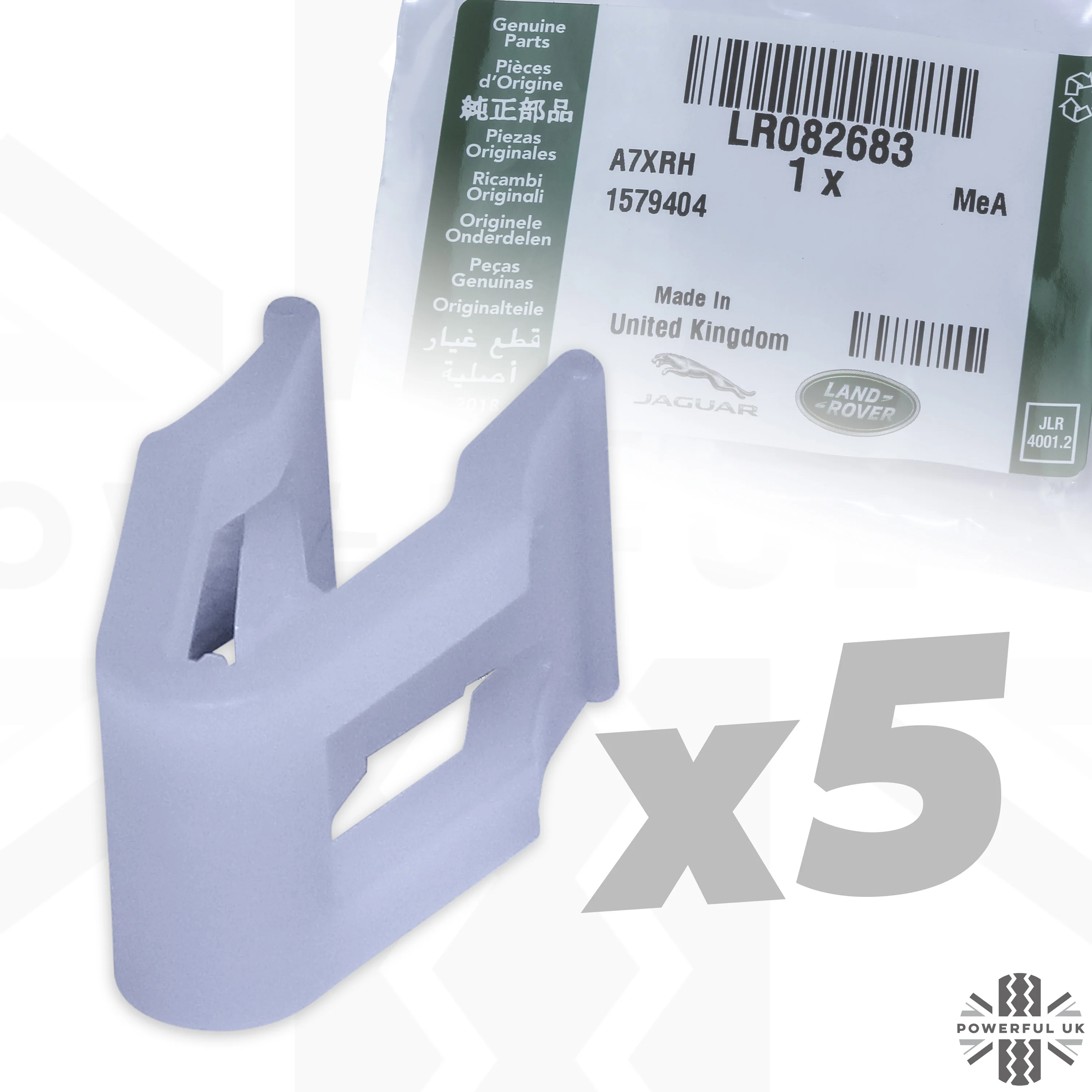 Exterior Trim Clips - 5pcs for Land Rover Defender L663
