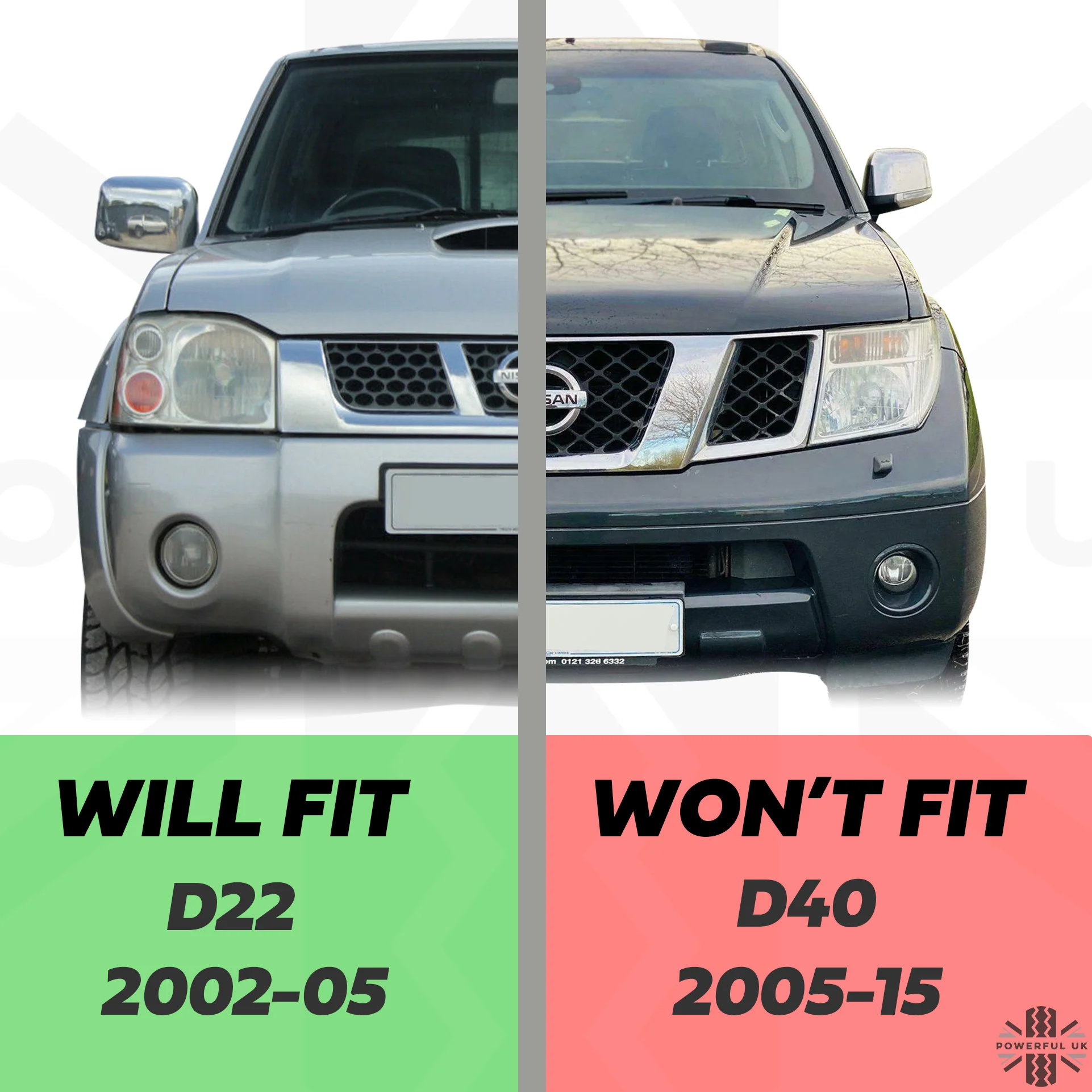 Fog Lamp Kit for Nissan Navara D22 2002-05 - Image 10