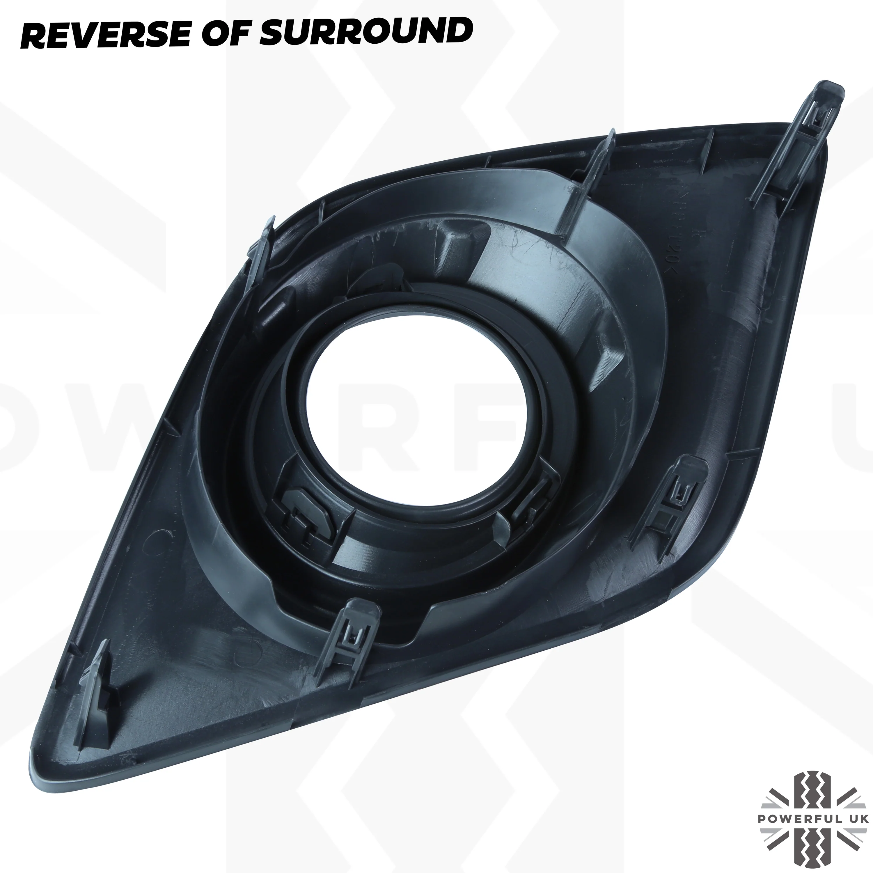 Fog Light Kit - Black Surrounds - for Toyota Hilux Mk8 Revo (2015-20) - Image 6