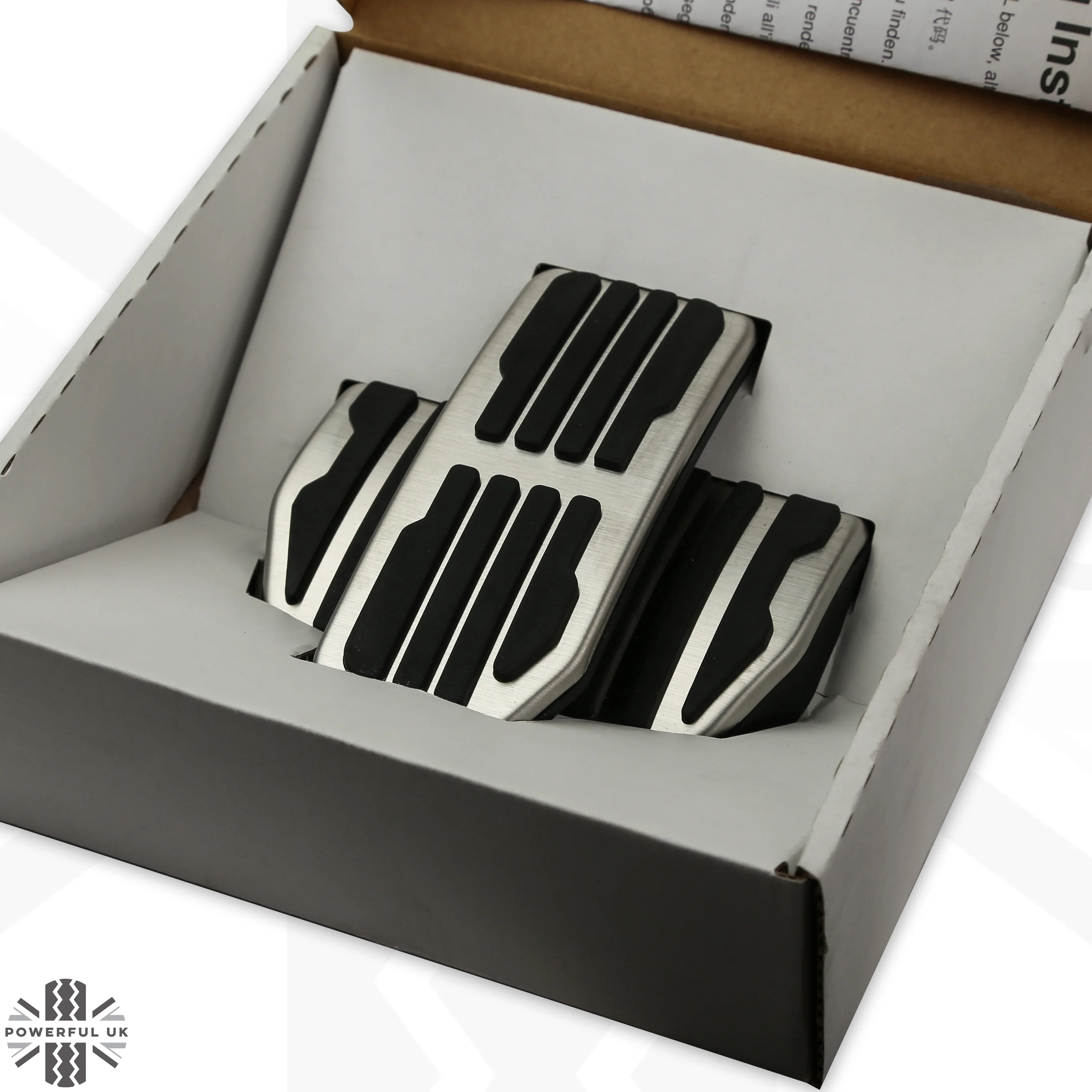 Foot Pedal Covers (No Logo) - Genuine - for Jaguar F-Pace - Image 4