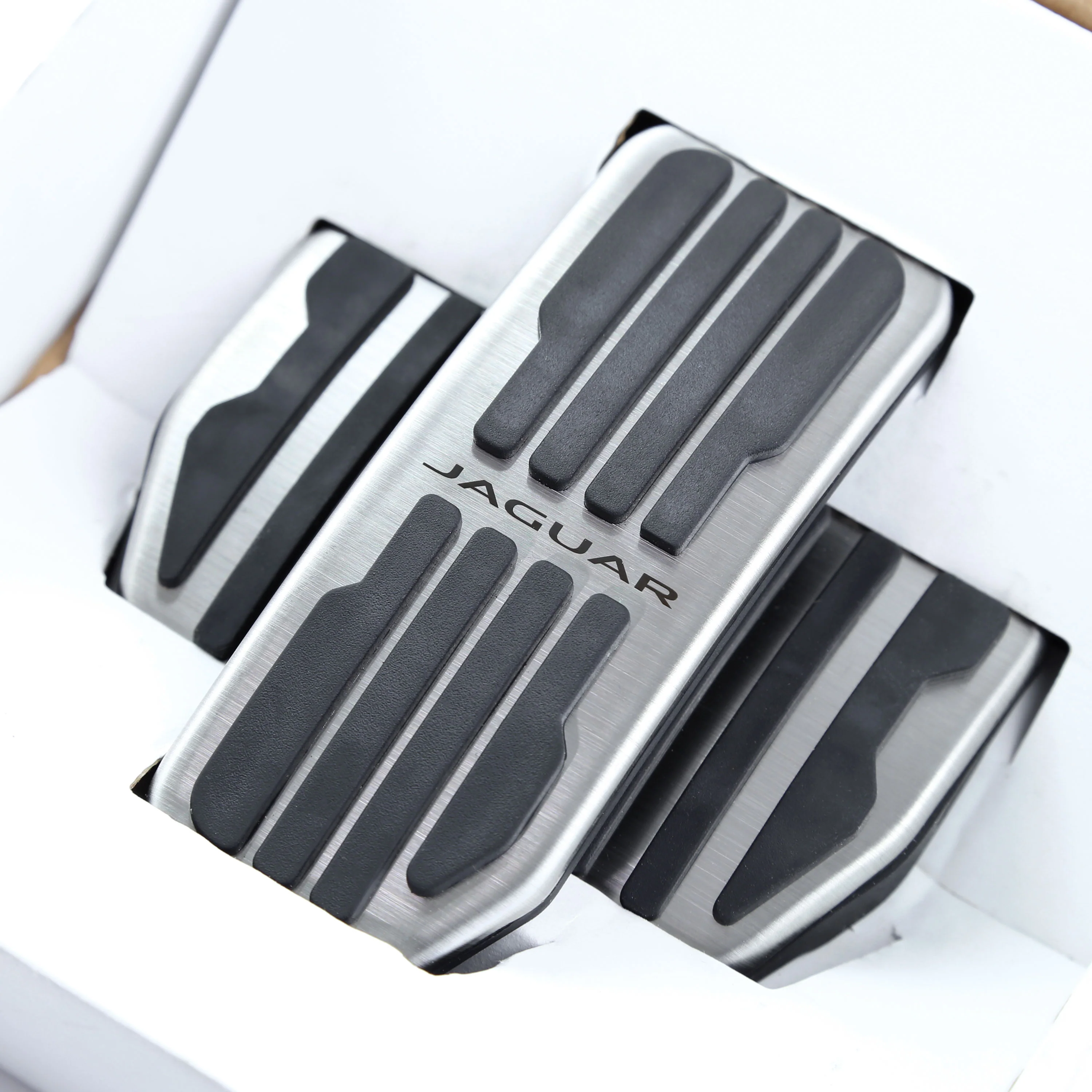 Foot Pedal Covers (With Logo) - Genuine - for Jaguar XF - Image 3