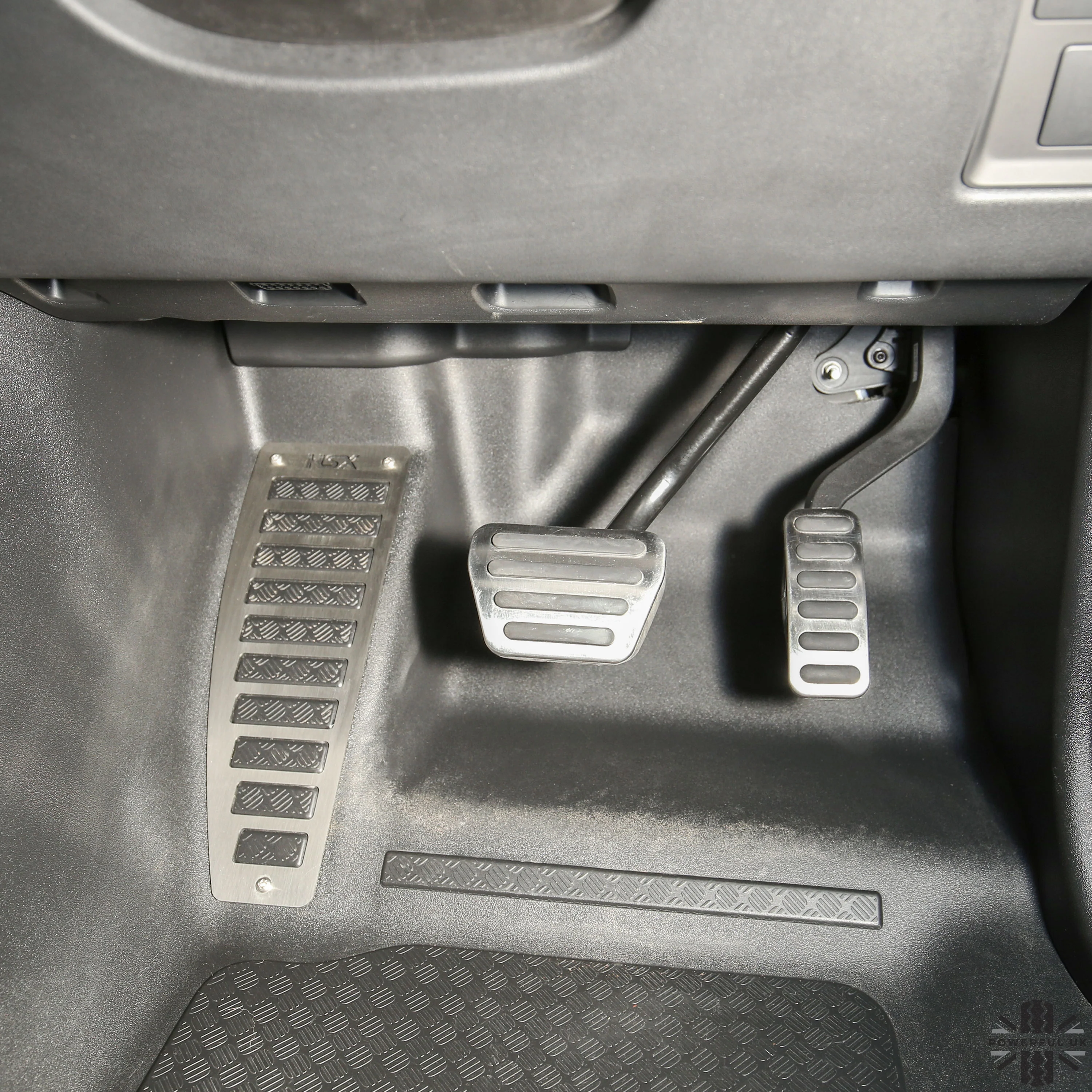 Footrest Plate in Brushed Stainless Steel for Land Rover Defender L663 - RHD - Image 6