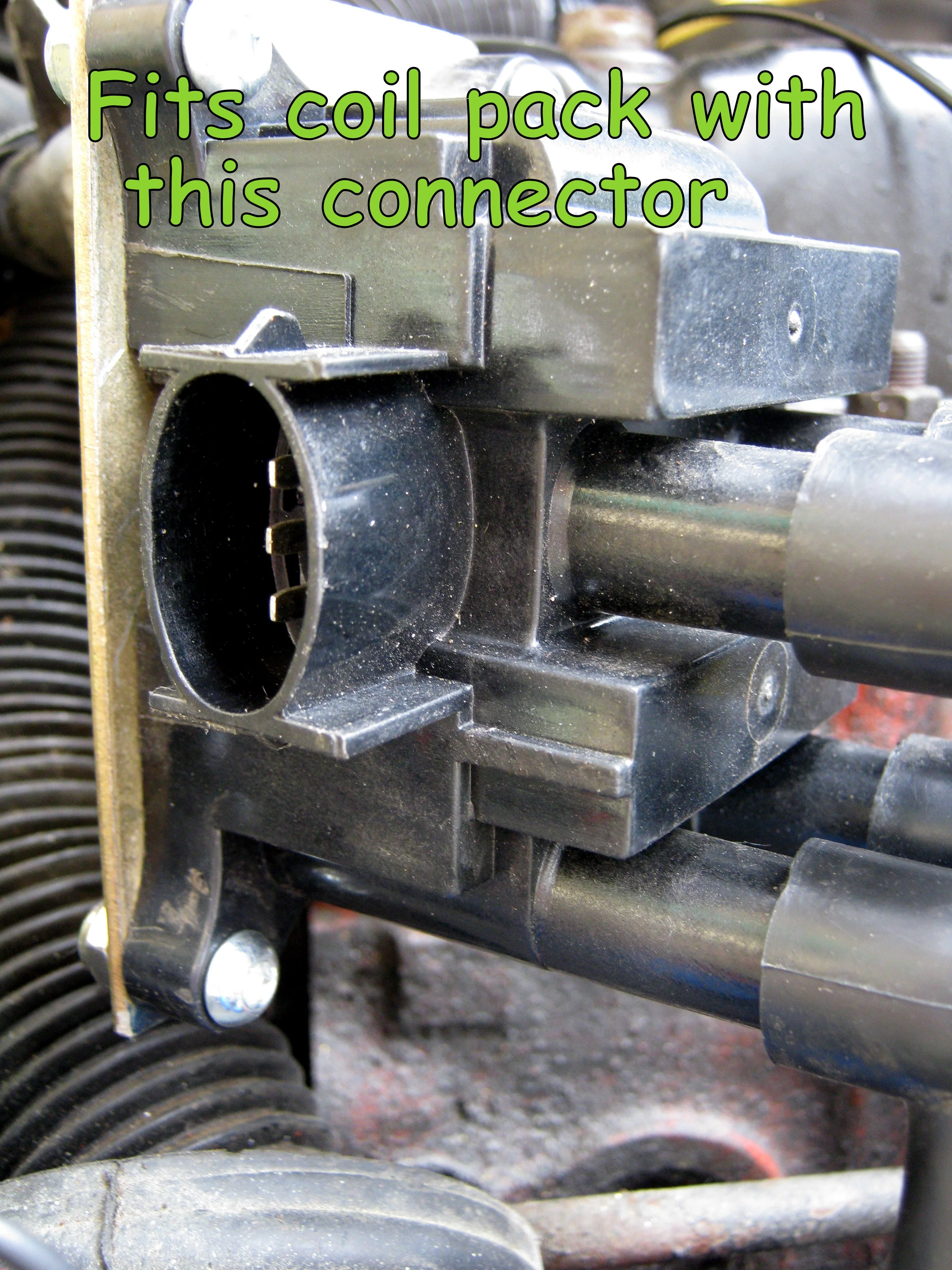 Ford EDIS Coilpack Connector Plug - Pre-wired With Loom - Image 4