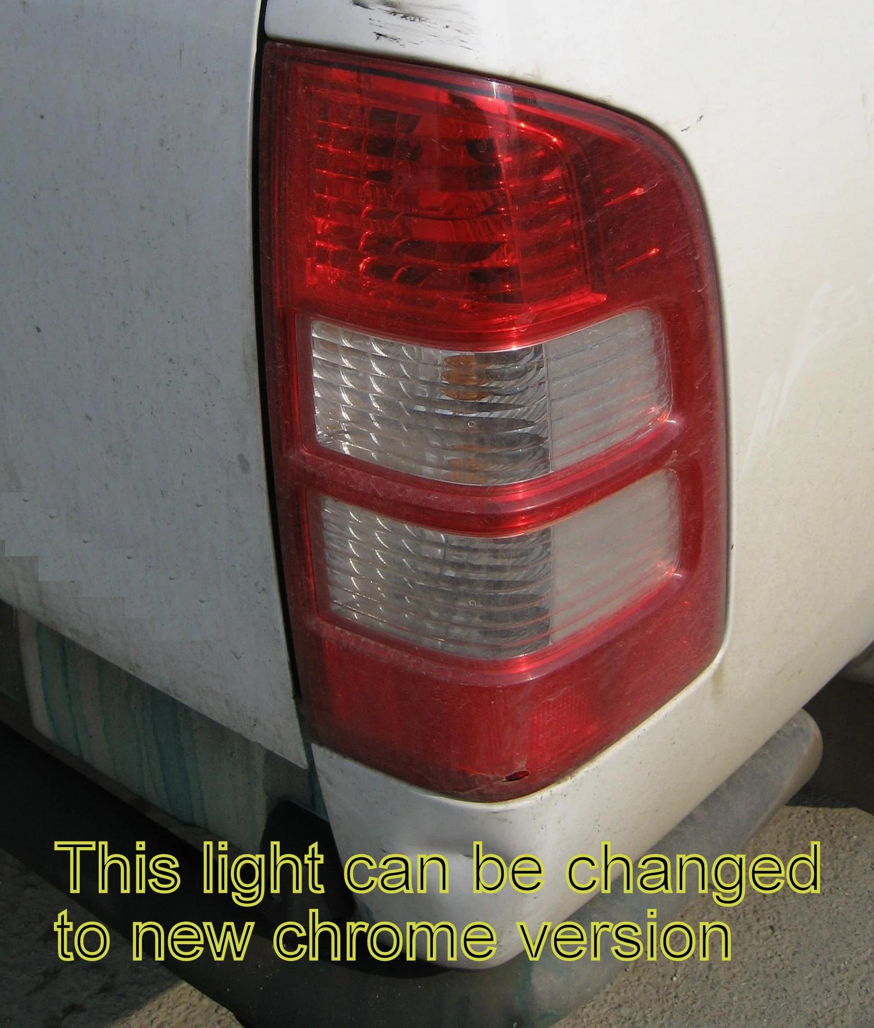 Ford Ranger Rear Light 2007 on GENUINE - Chrome - RH - Image 3