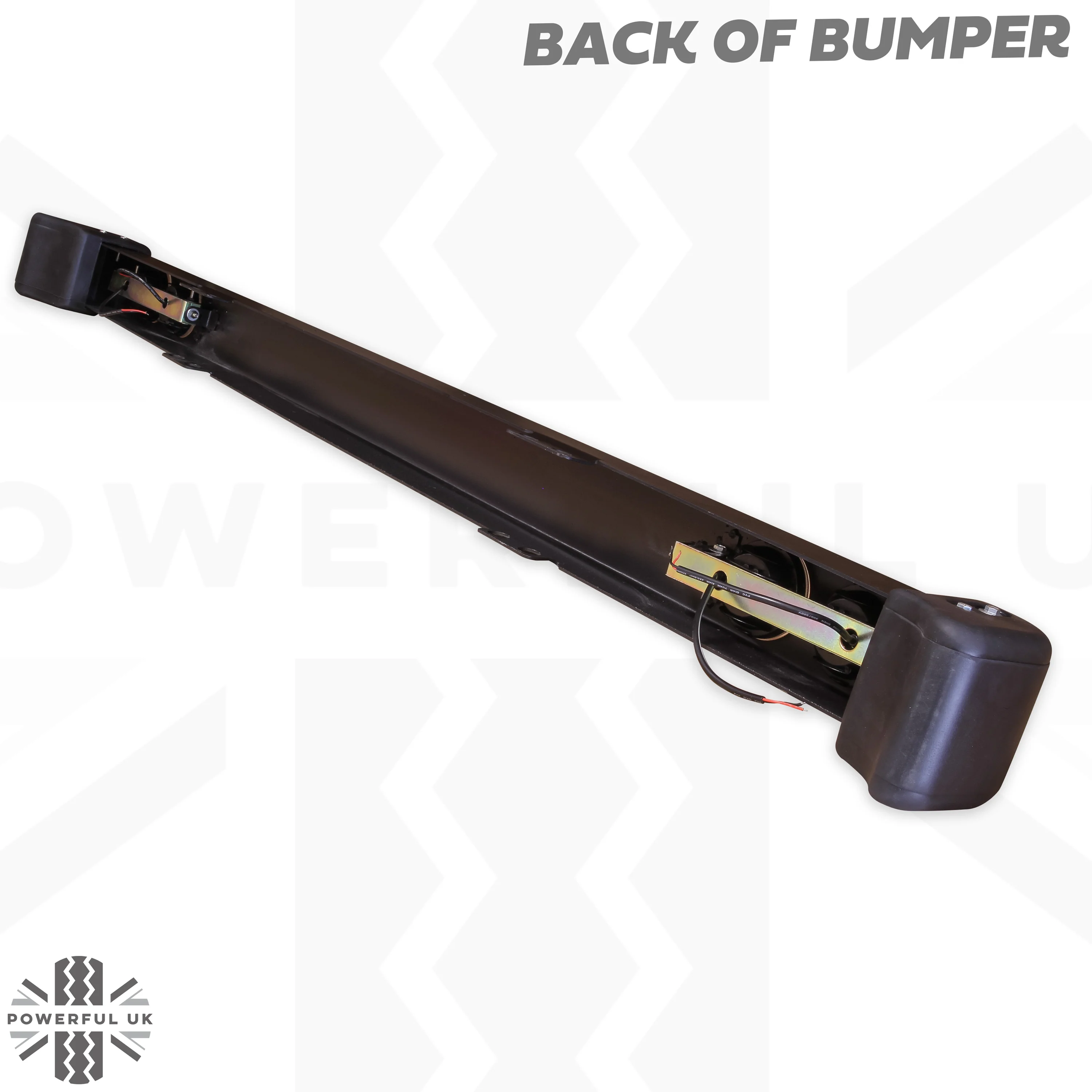 Front Bumper - Black with Round DRL's - for Land Rover Defender - Image 7