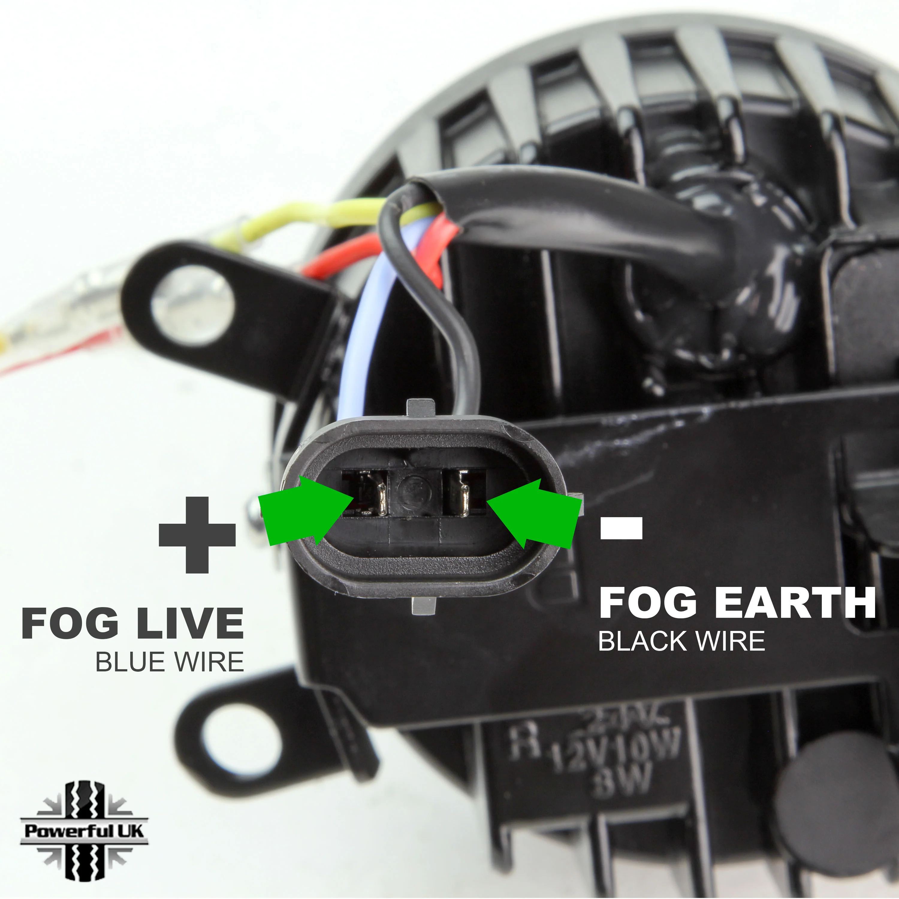 Front Bumper fog & DRL 2 in 1 LED lamps for Land Rover Freelander 2 ( Type 2 ) - Image 9