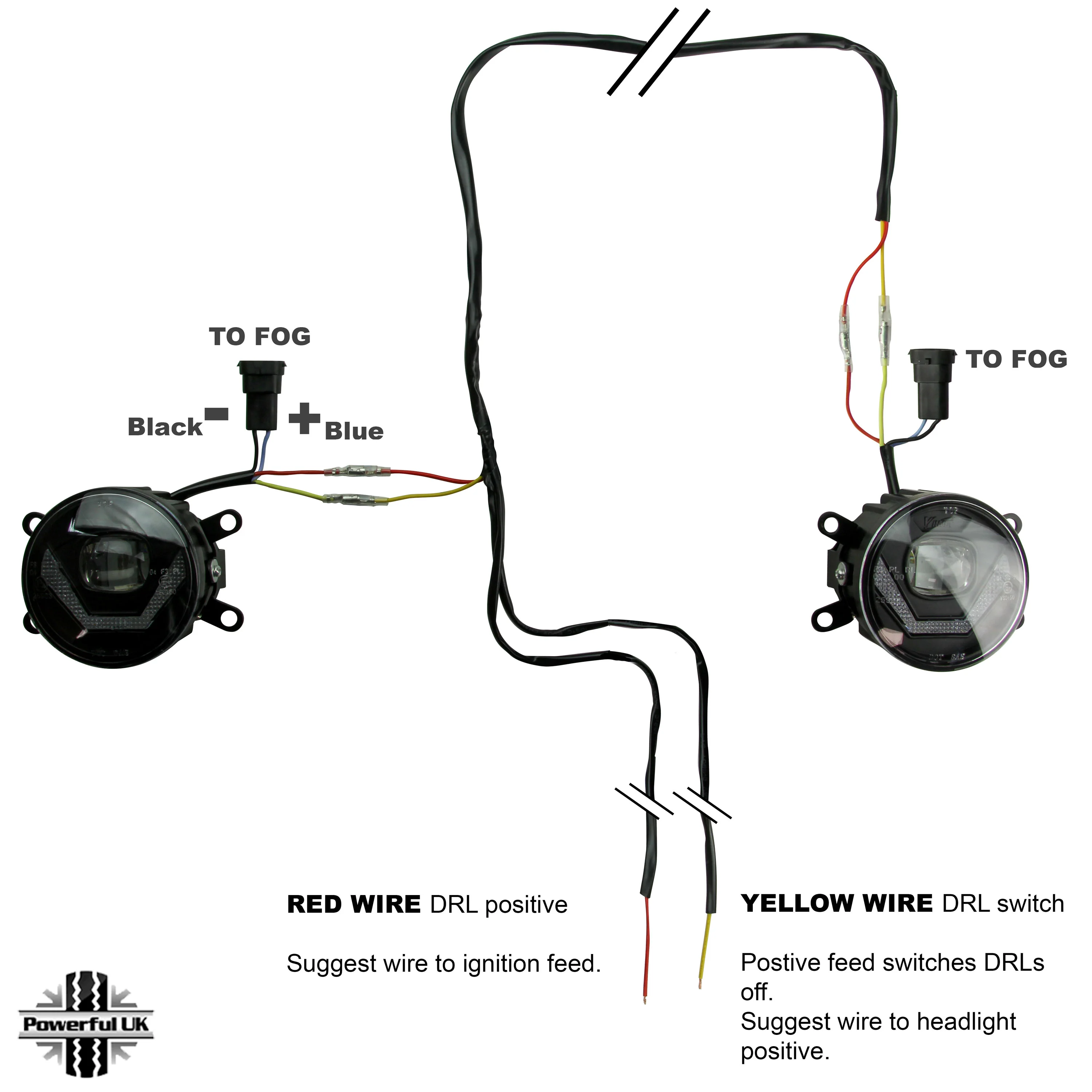 Front Bumper fog & DRL 2 in 1 LED lamps for Range Rover  L322 2010 ( Type 2 ) - Image 7