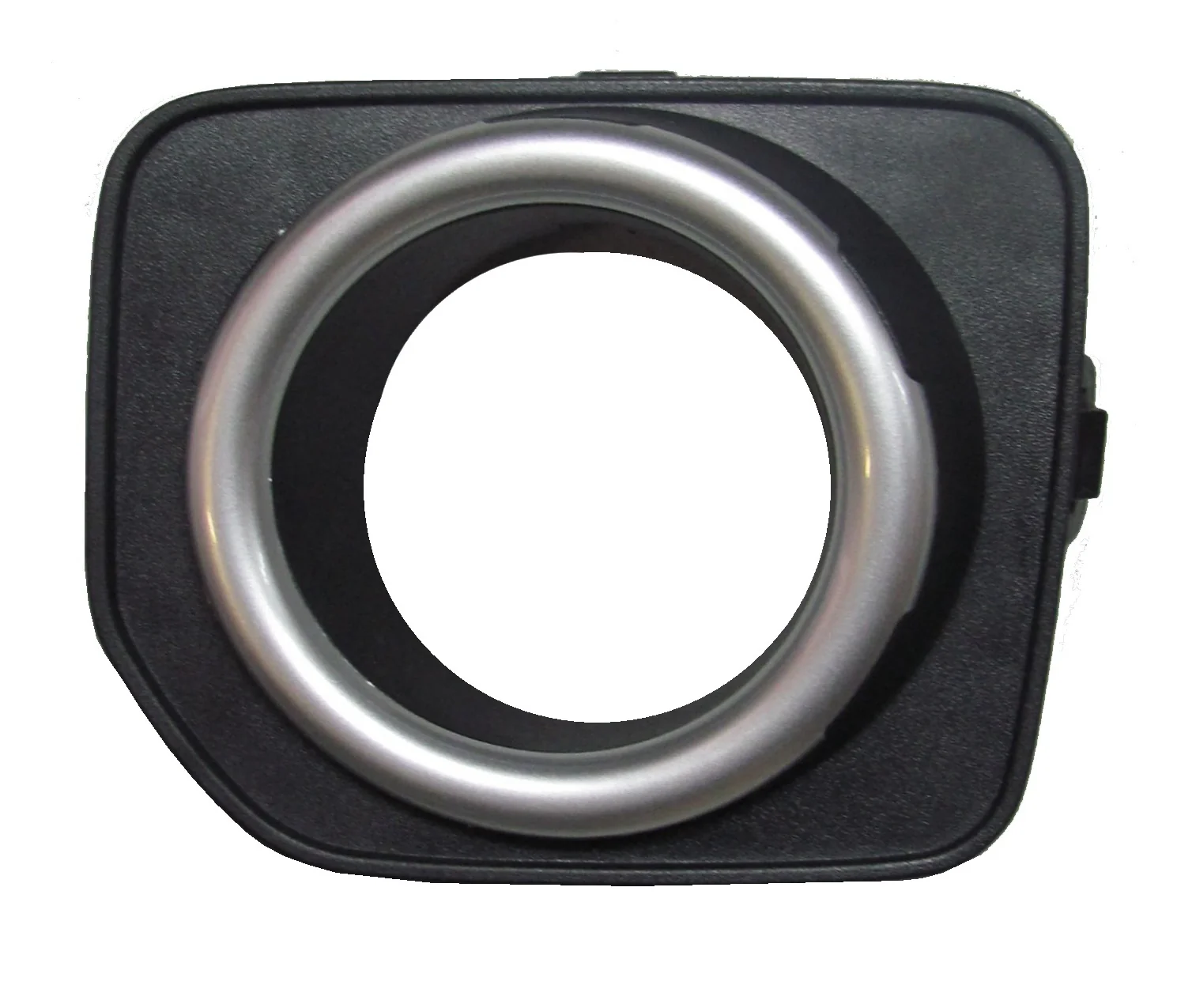 Front Bumper Fog Lamp Bezels - Black + Silver - for Land Rover Discovery 4 2014-16 - Image 3