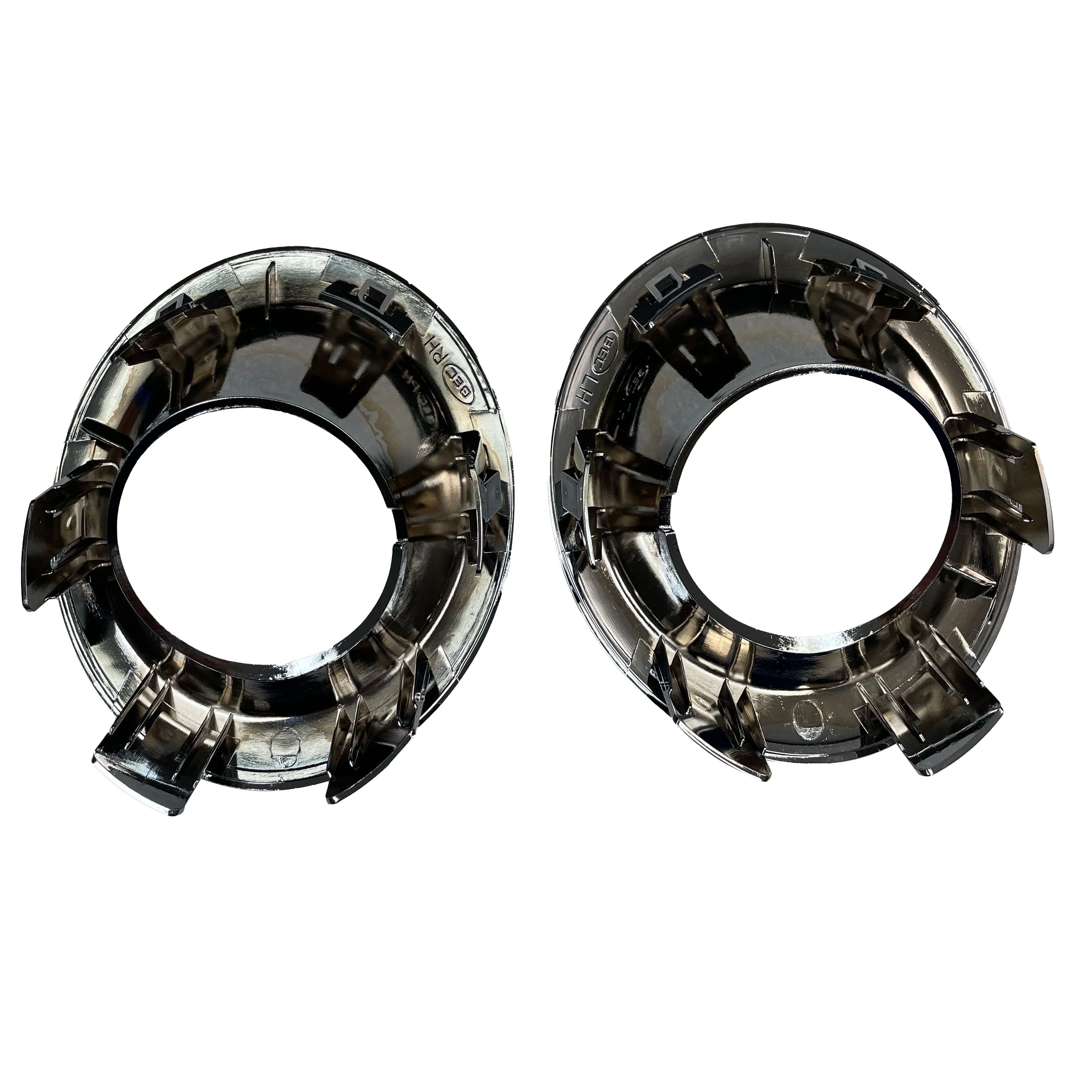 Front Bumper Fog Lamp Bezels in Chrome for Land Rover Freelander 2 - PAIR - Image 3
