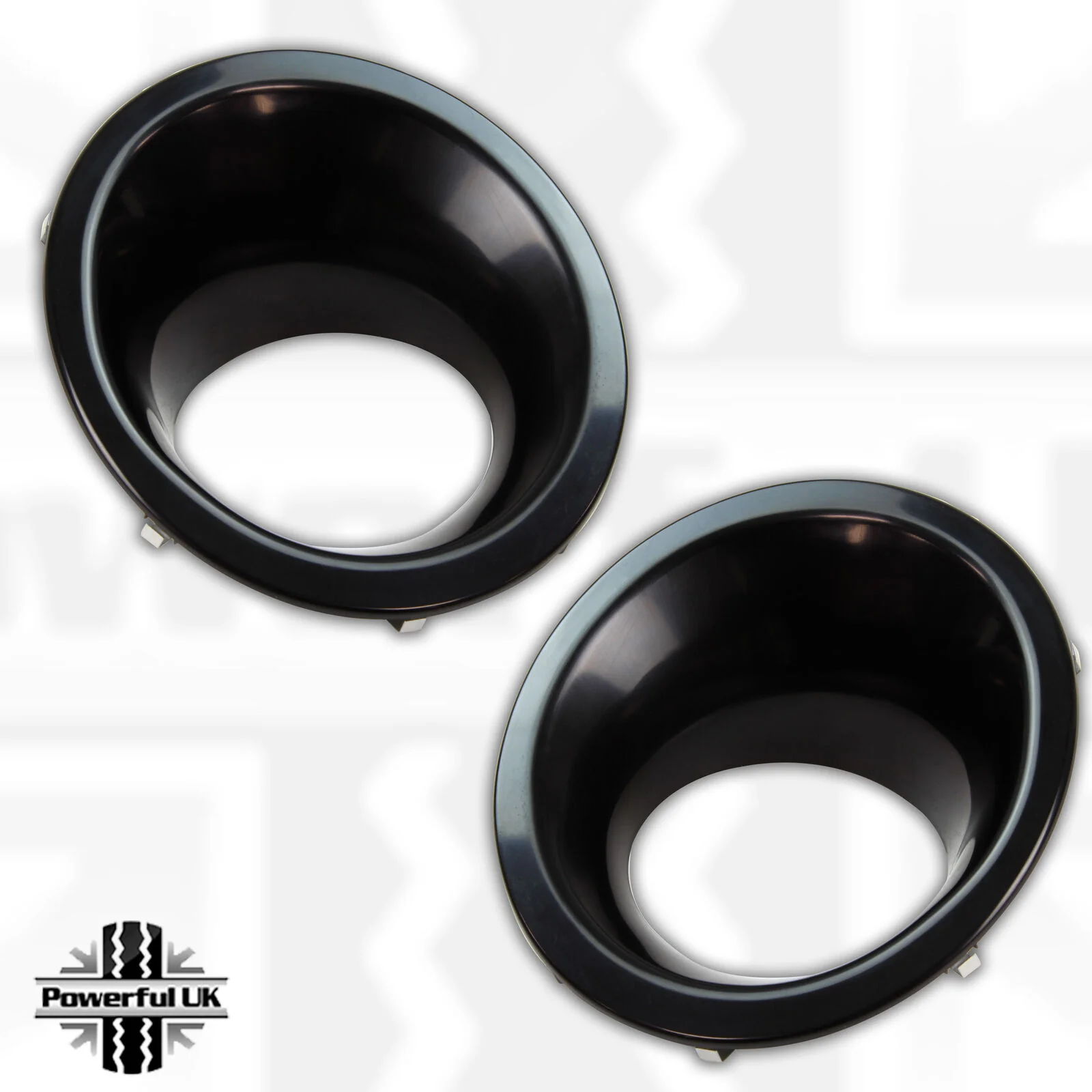 Front Bumper Fog Lamp Bezels - ABS - for Land Rover Discovery 4 2010-14 - PAIR - Image 4