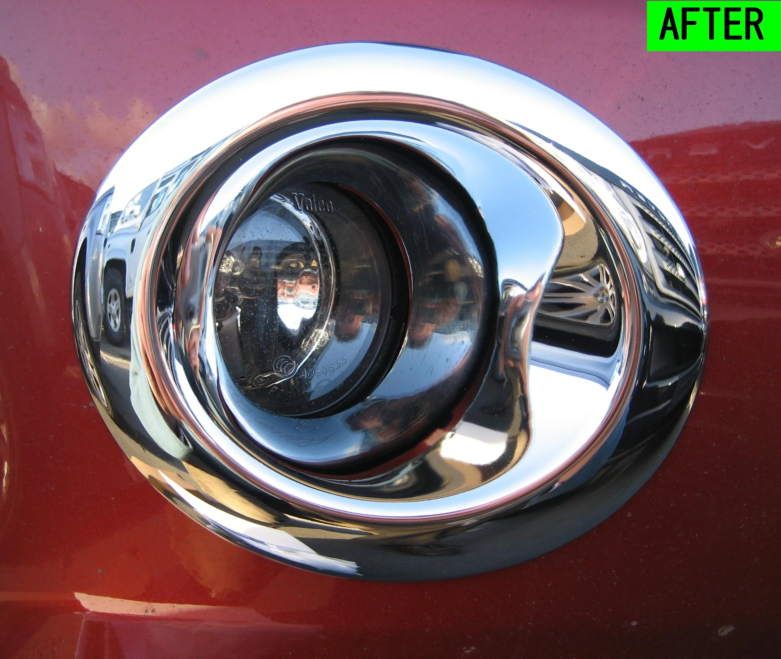 Front Bumper Fog Lamp Covers in Chrome for Land Rover Freelander 2 - PAIR - Image 5