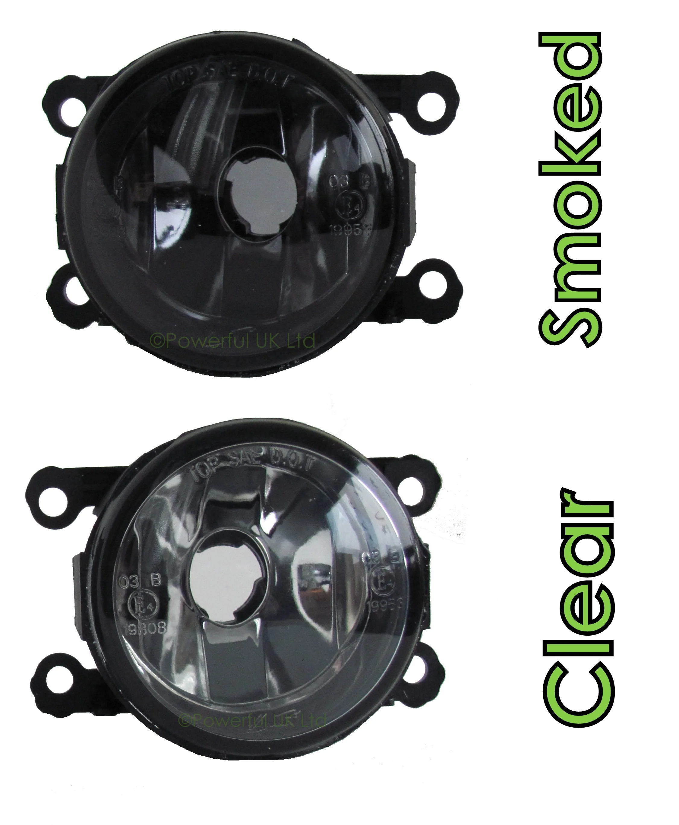 Front Bumper Fog Lamps for Nissan Navara D40 Pickup - Aftermarket - (Pair) - Image 7