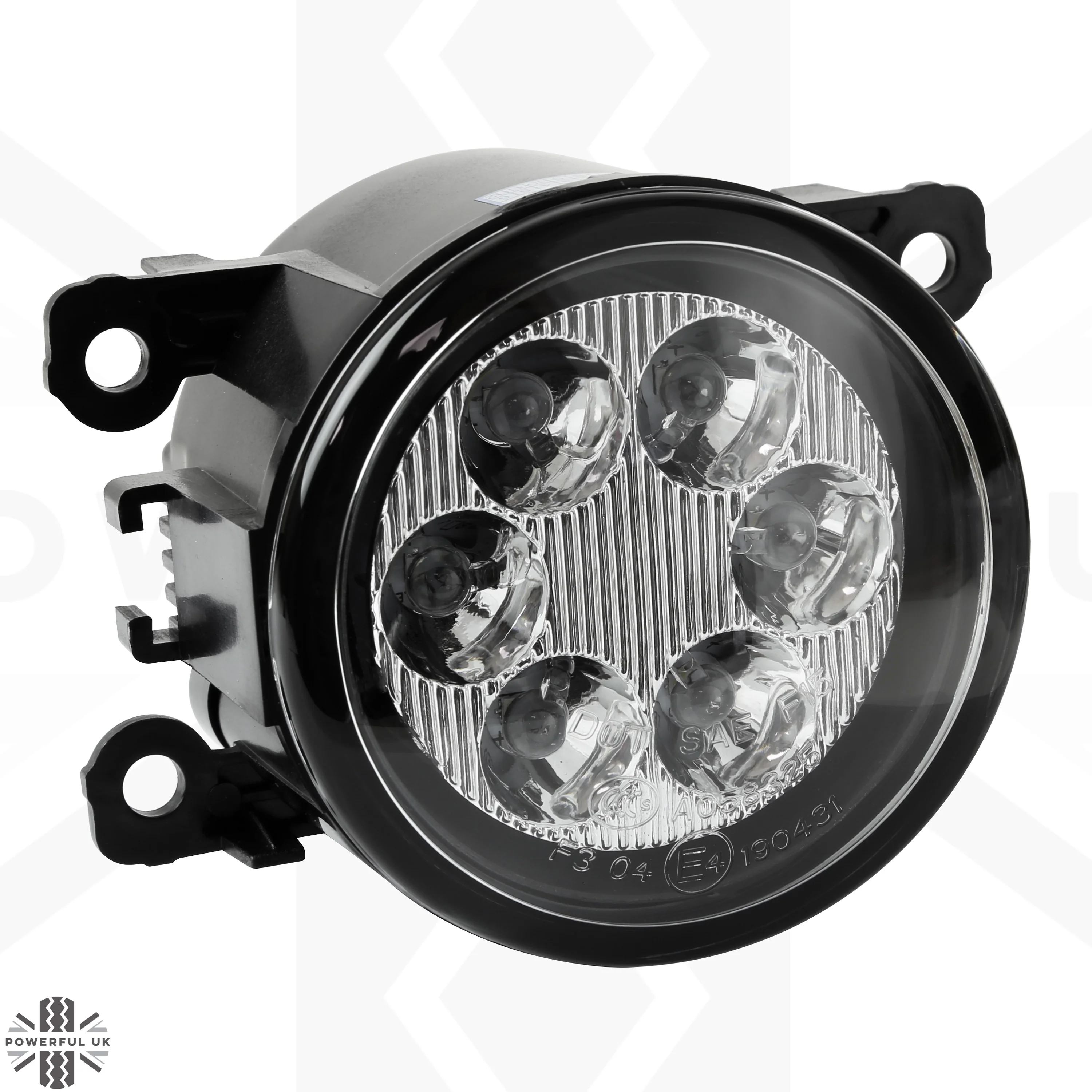 Front Bumper Fog Lamps LED (6 LED) for Land Rover Discovery 4 - PAIR - Image 6