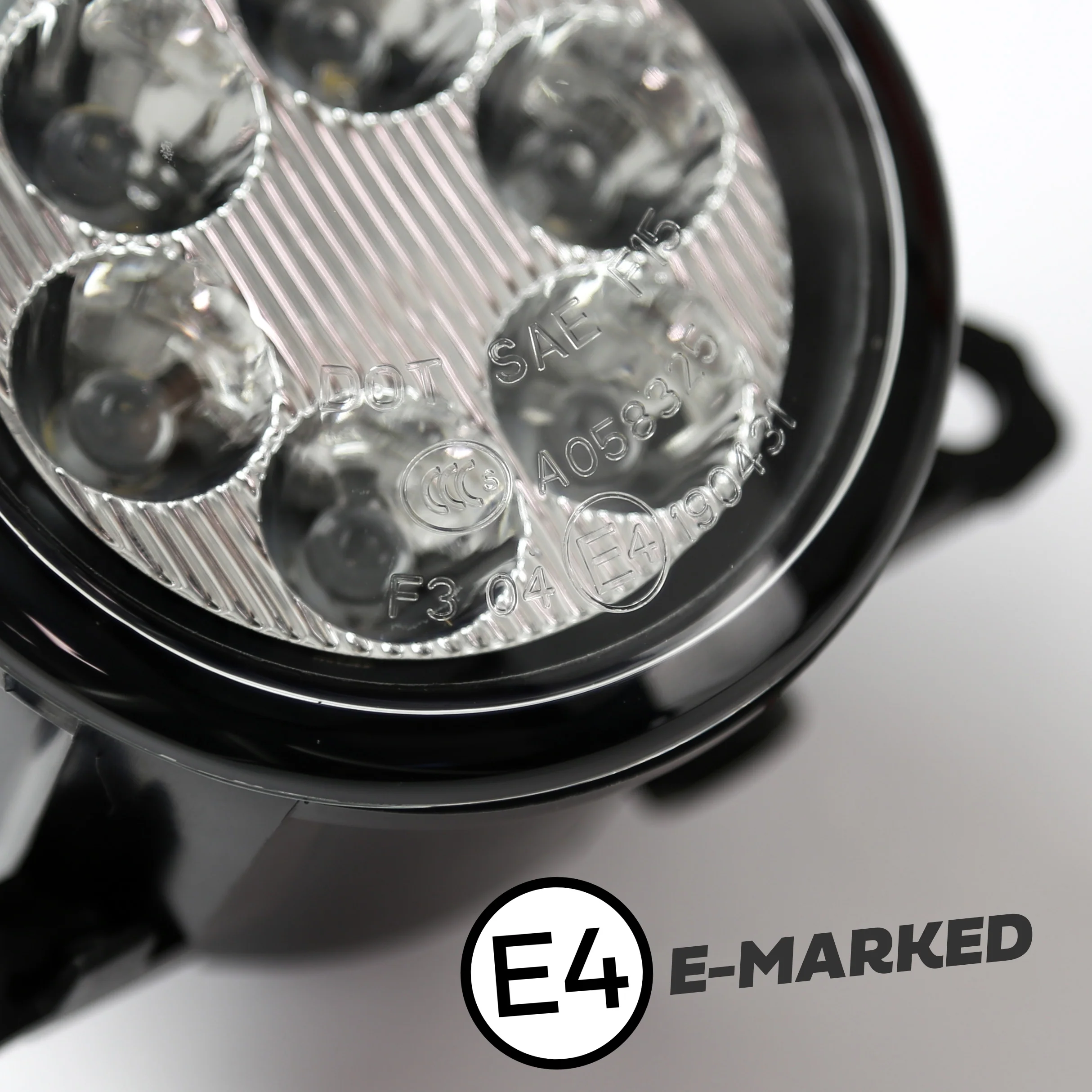 Front Bumper Fog Lamps LED (6 LED) for Land Rover Discovery 4 - PAIR - Image 7