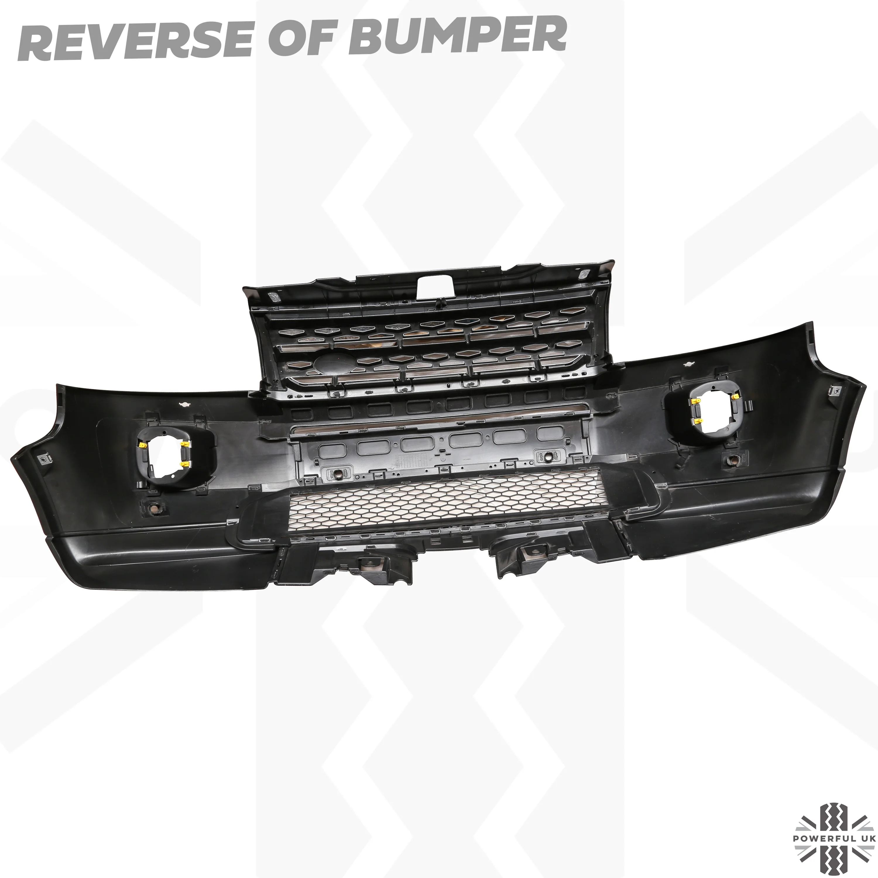 Front Bumper & Grille 2012 Facelift Style - Black grille - for Land Rover Freelander 2 - Image 6