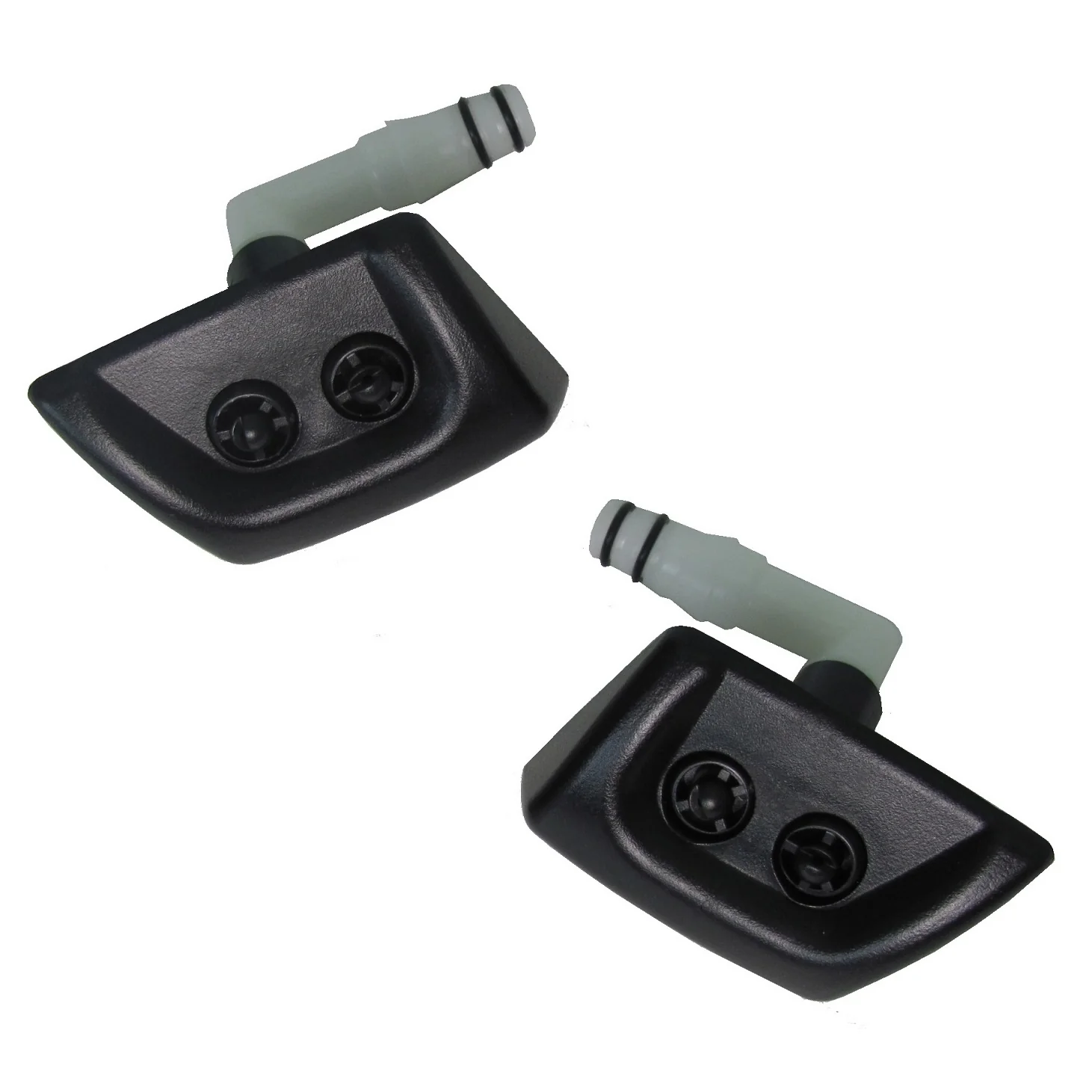 Front bumper head lamp light washer jets BLACK for Range Rover Sport 2005-09