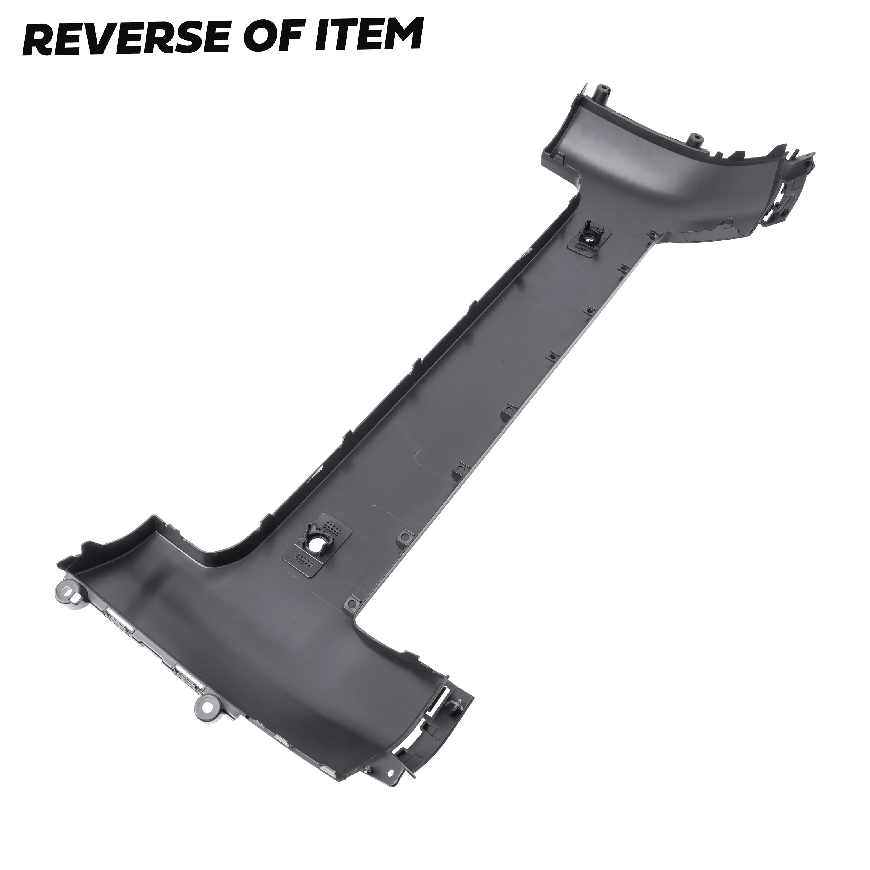 Front Bumper Lower Number Plate Panel for Land Rover Defender L663 - Gloss Black - Image 6