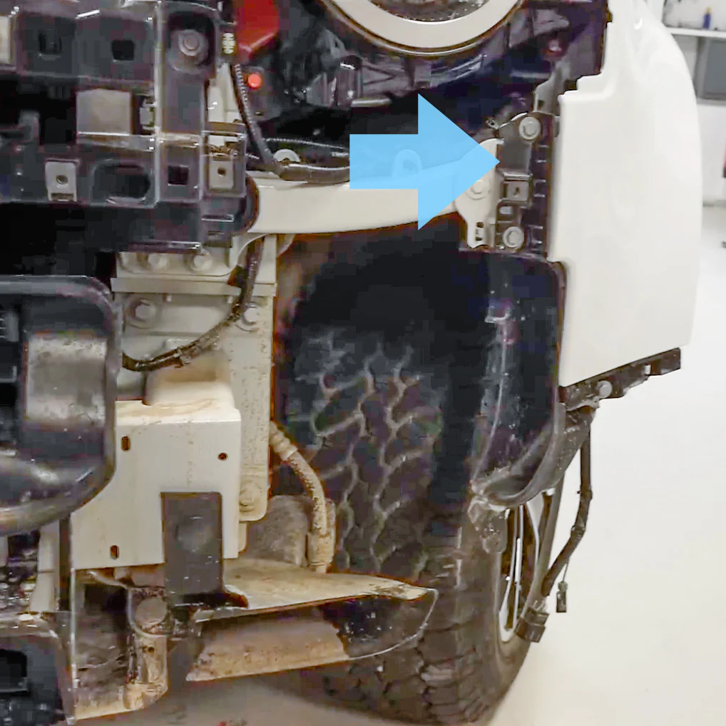 Front Bumper Top Mounting Bracket for Land Rover Defender L663 - Left - Image 3