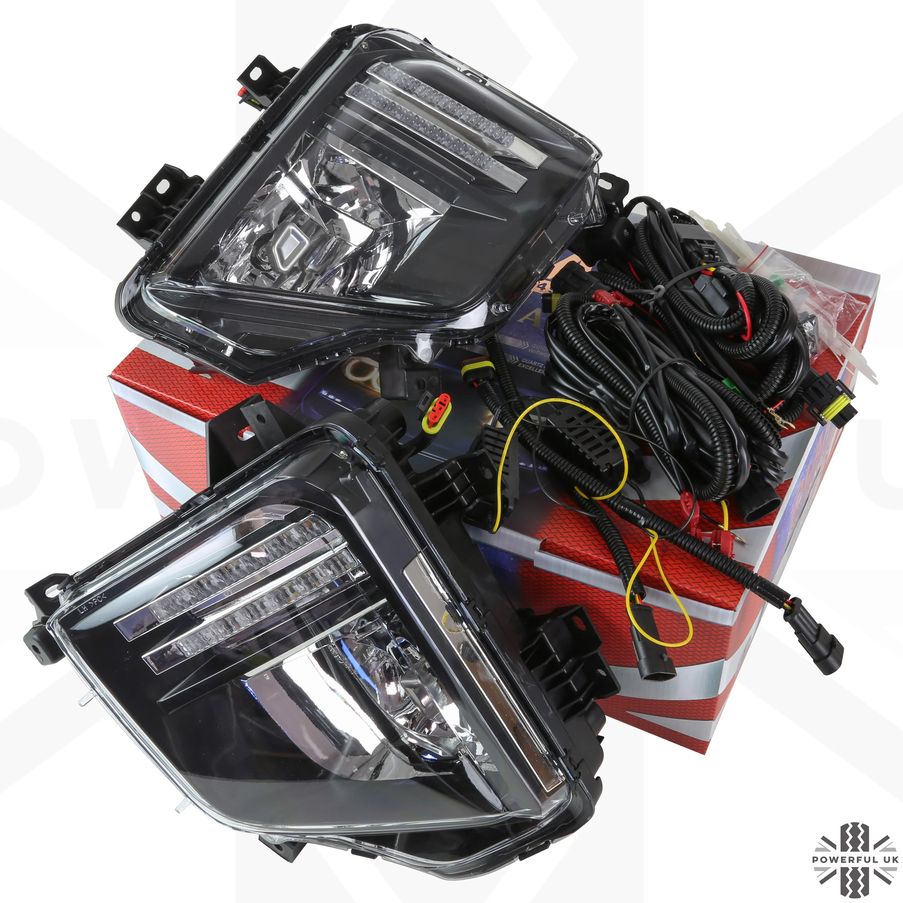 Front Fog/DRL/Indicator Kit for Mitsubishi L200 Series 6 2019+ (LED DRL & Indicator version) - Image 4