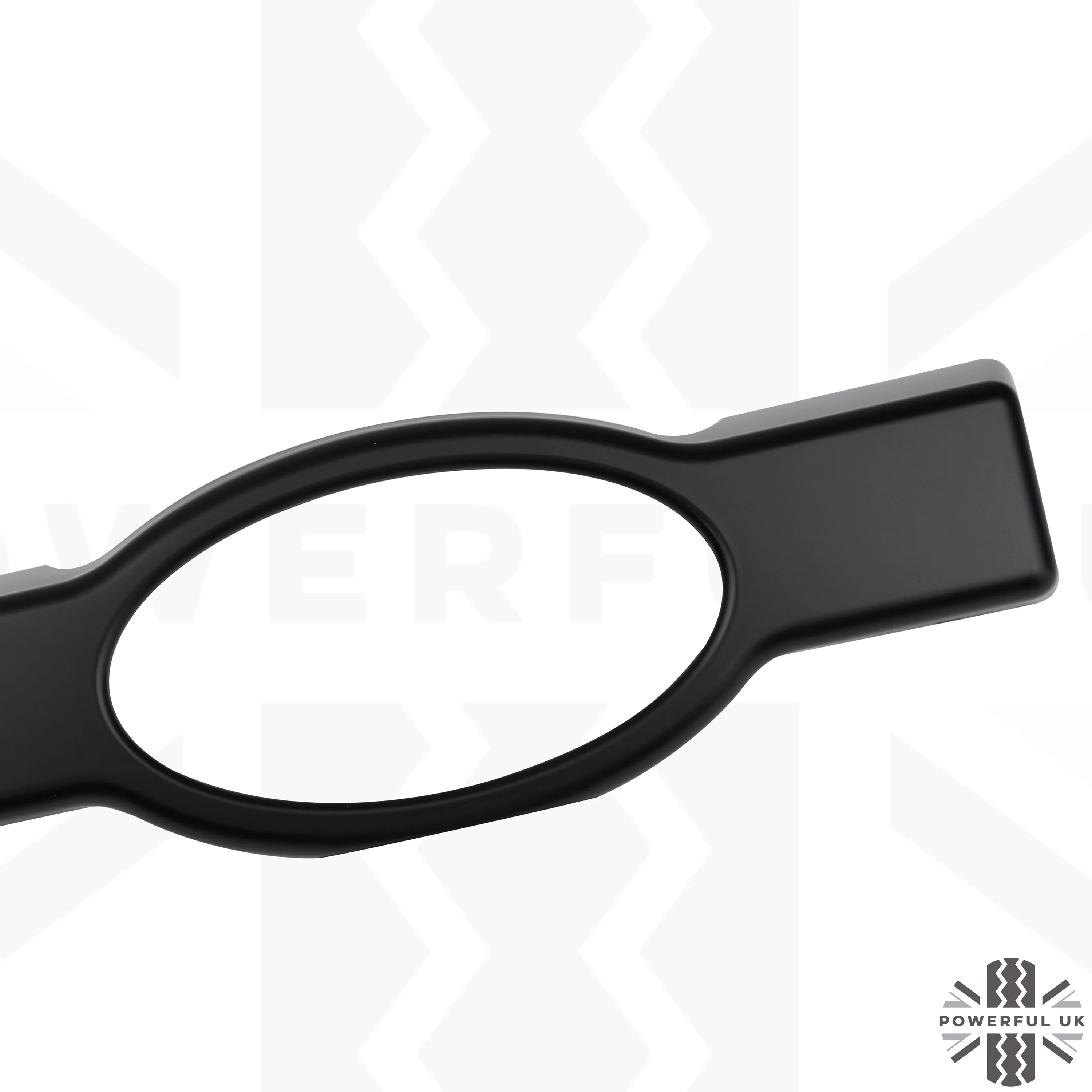 Front Grille Bar Cover for Land Rover Defender L663 - Matt Black - Image 7