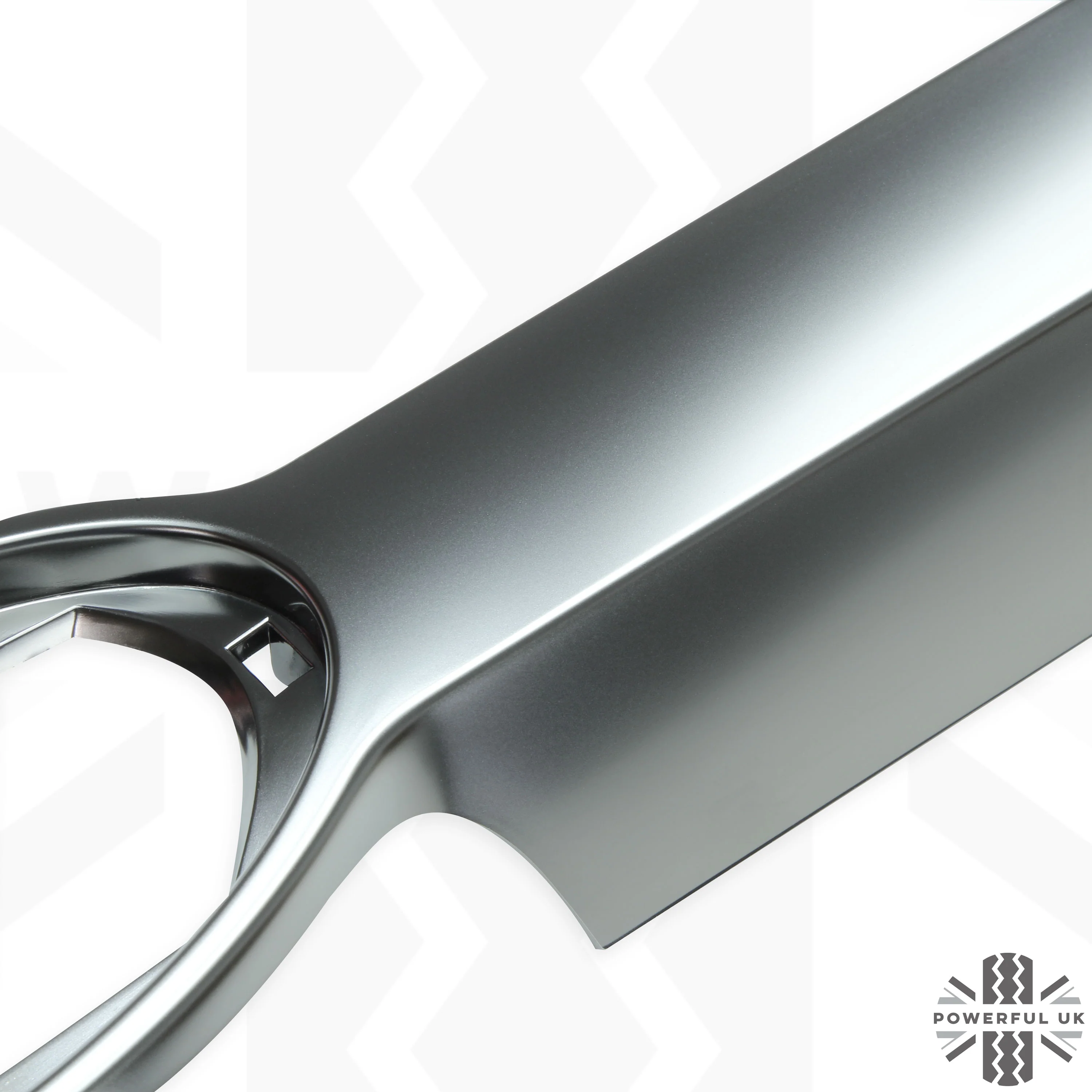 Front Grille Bar in Starlight Satin Chrome (Genuine) for Land Rover Defender L663 - Image 4