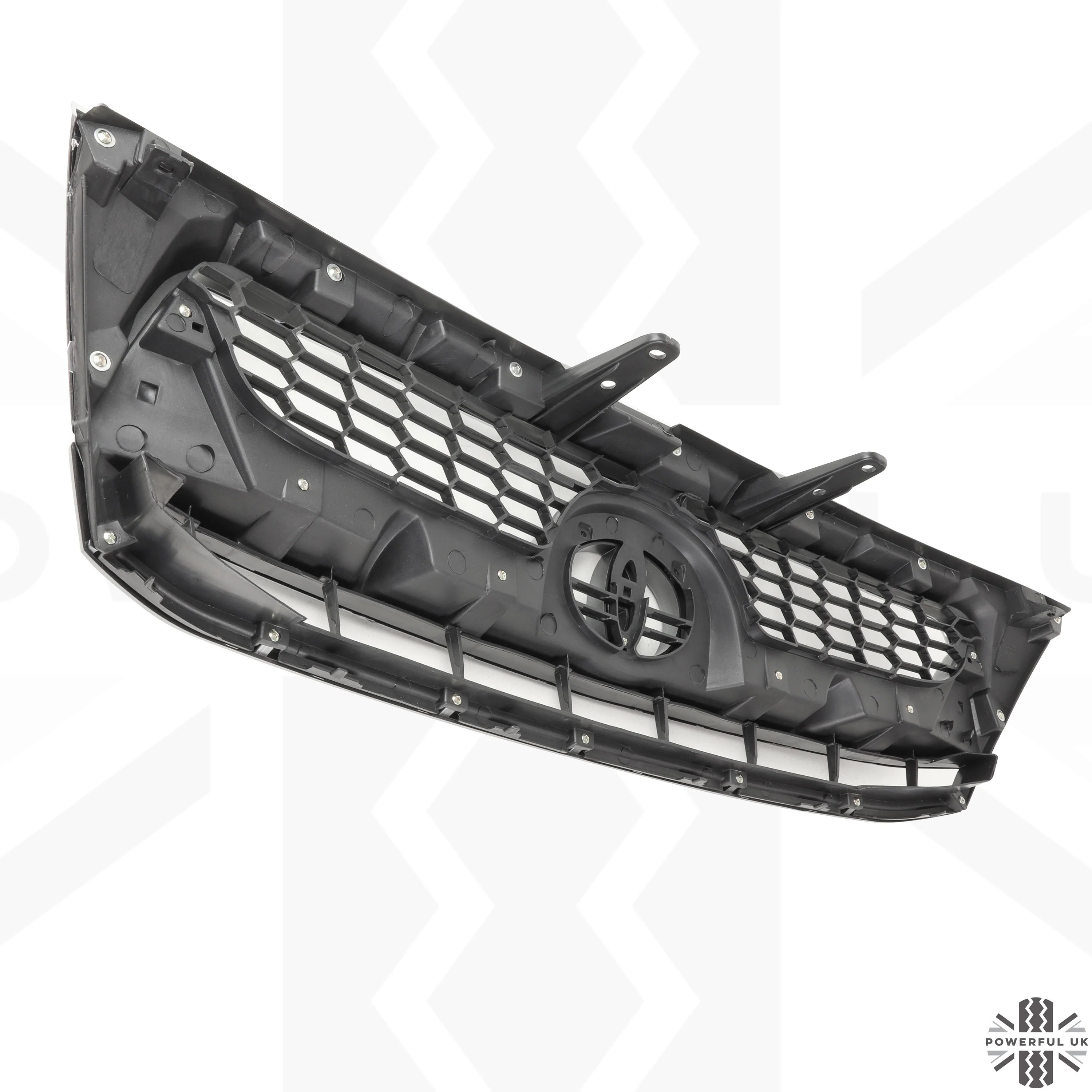Front Grille - Chrome & Graphite - for Toyota Hilux Mk6 - Image 4