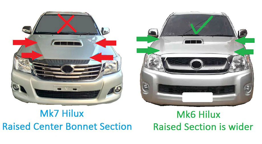 Front Grille - Chrome & Graphite - for Toyota Hilux Mk6 - Image 7
