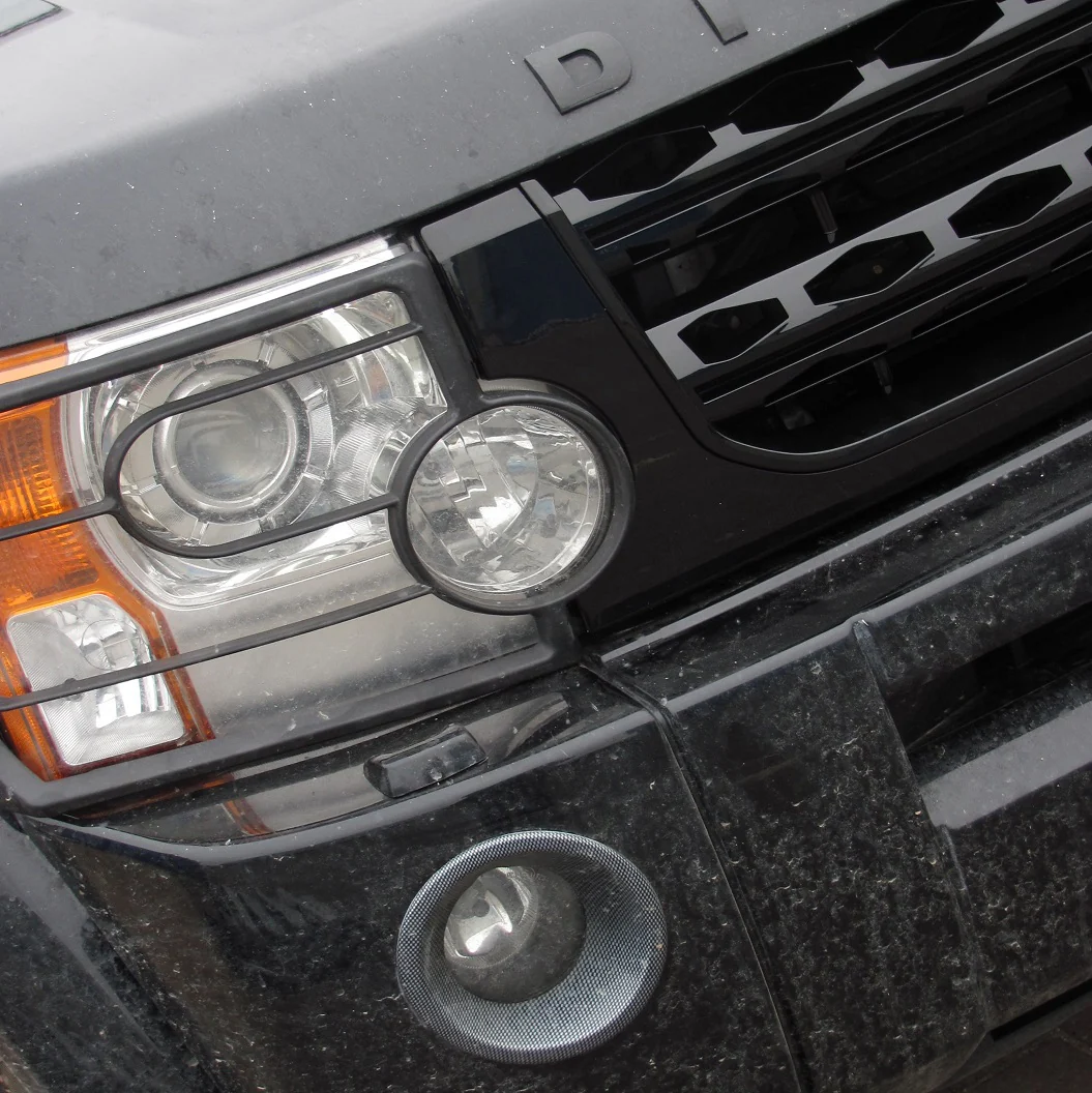 Front Grille for Land Rover Discovery 3 - Disco 4 look - Full Black - Image 3