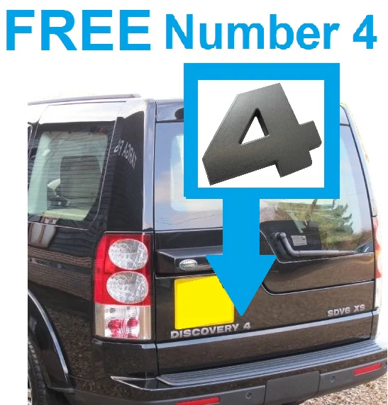 Front Grille for Land Rover Discovery 3 - Disco 4 look - Gloss Black - Image 2